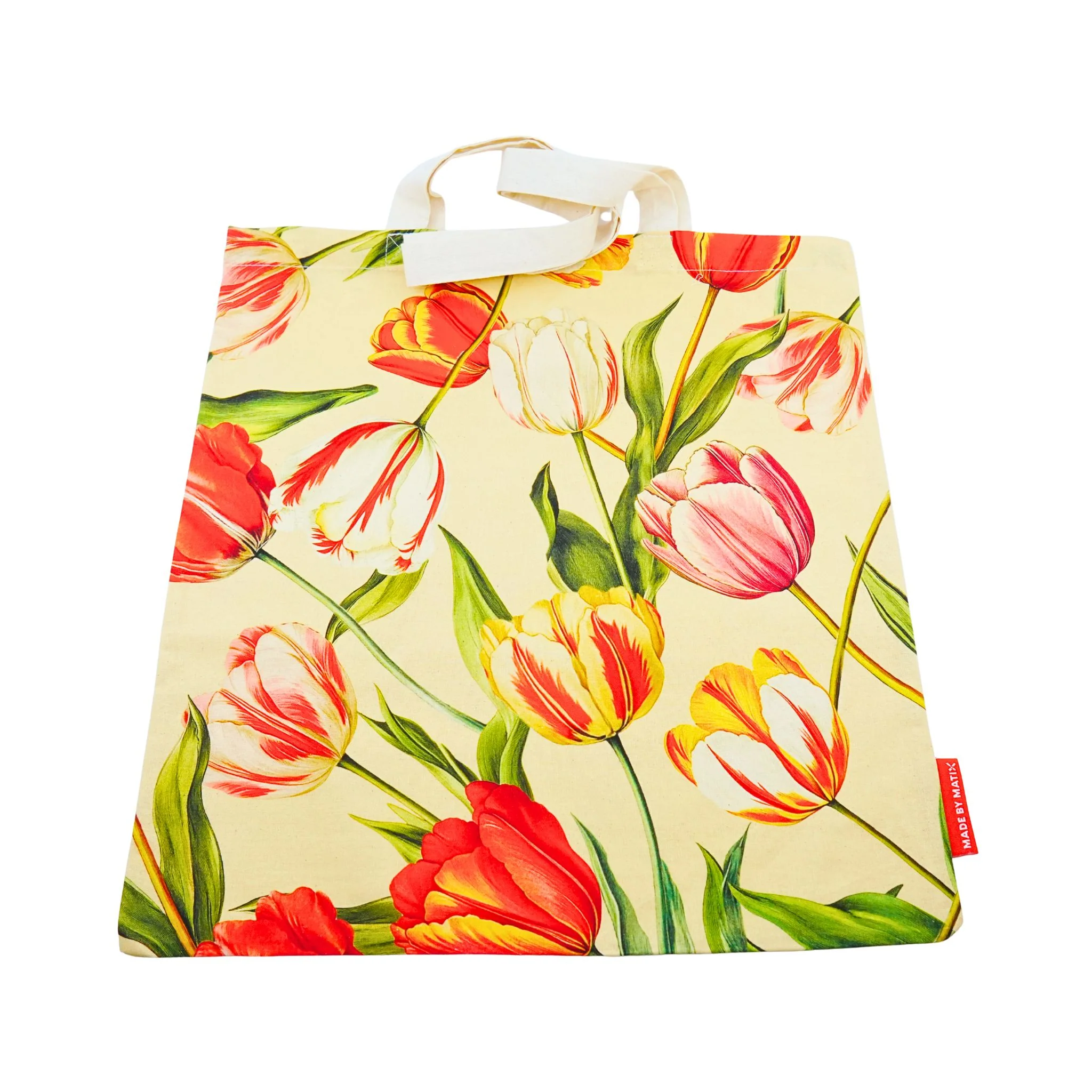 Vintage Flowers Shopping Bag 100% Cotton - Image 3