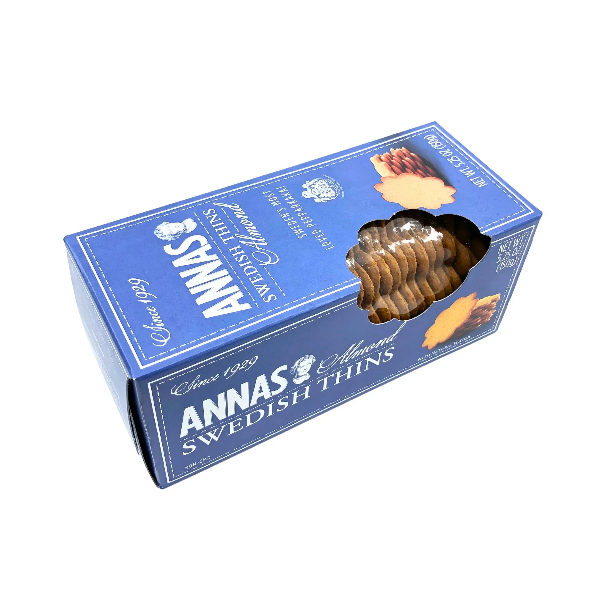 Annas Almond Swedish Thins  5.25oz Box 12/cs - Image 4