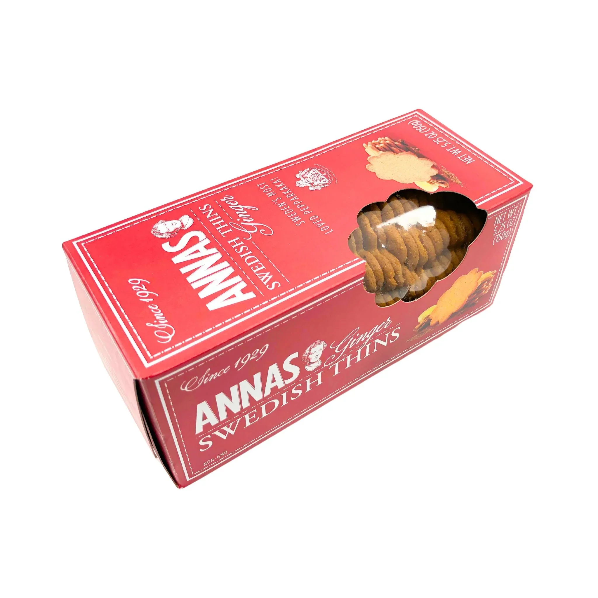 Annas Ginger Thins 5.25oz Box 12/cs - Image 4