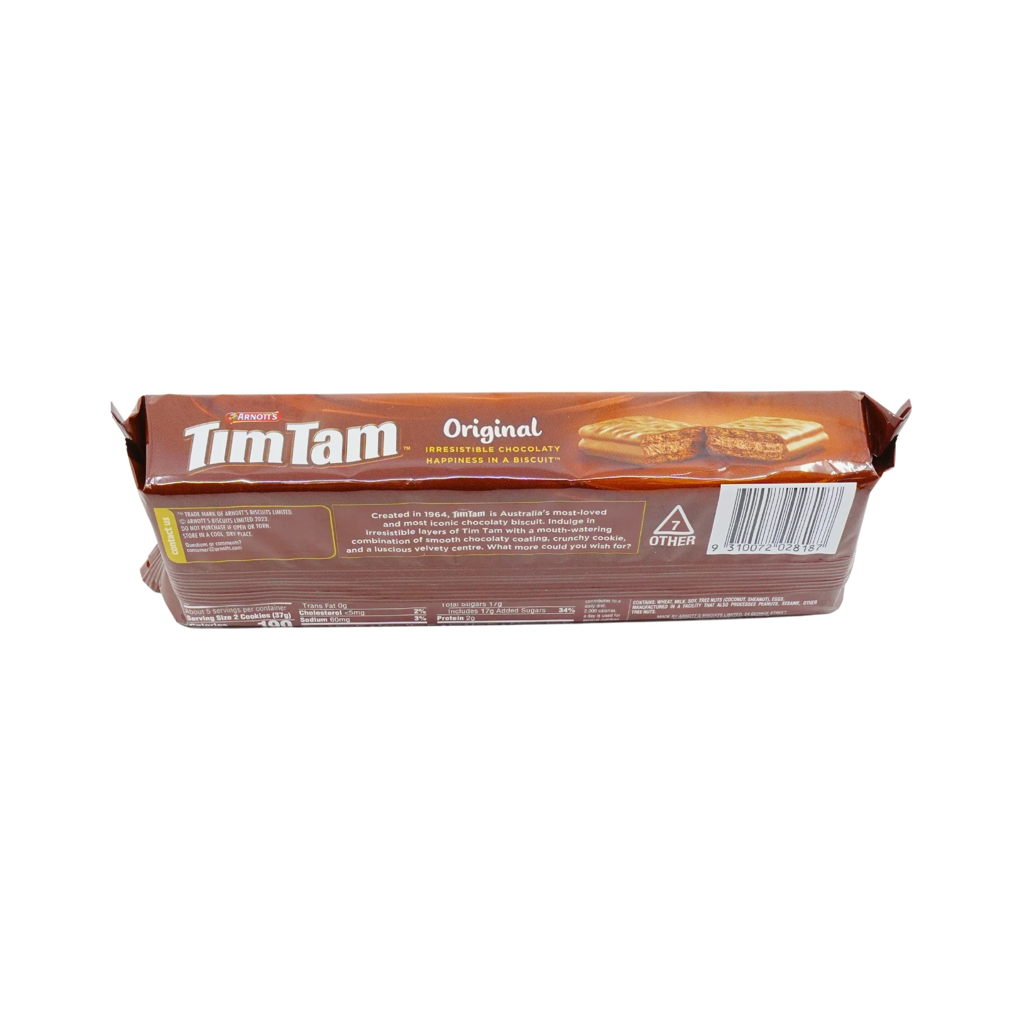 Arnott's  Original Chocolate Tim Tam Cookies 7oz - Image 3
