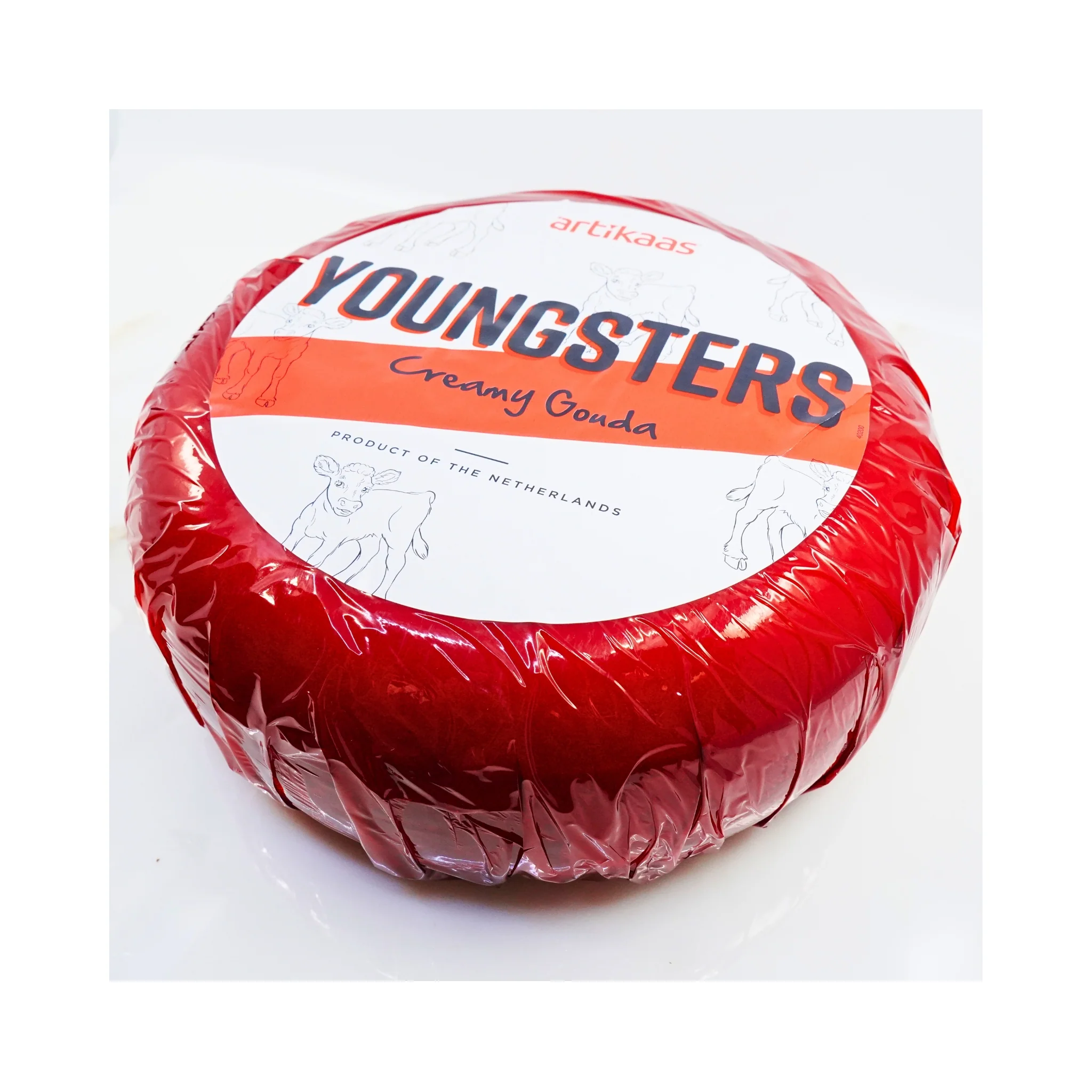Artikaas  Creamy Mild Gouda WHOLE WHEEL 9.6 LBs - Image 2