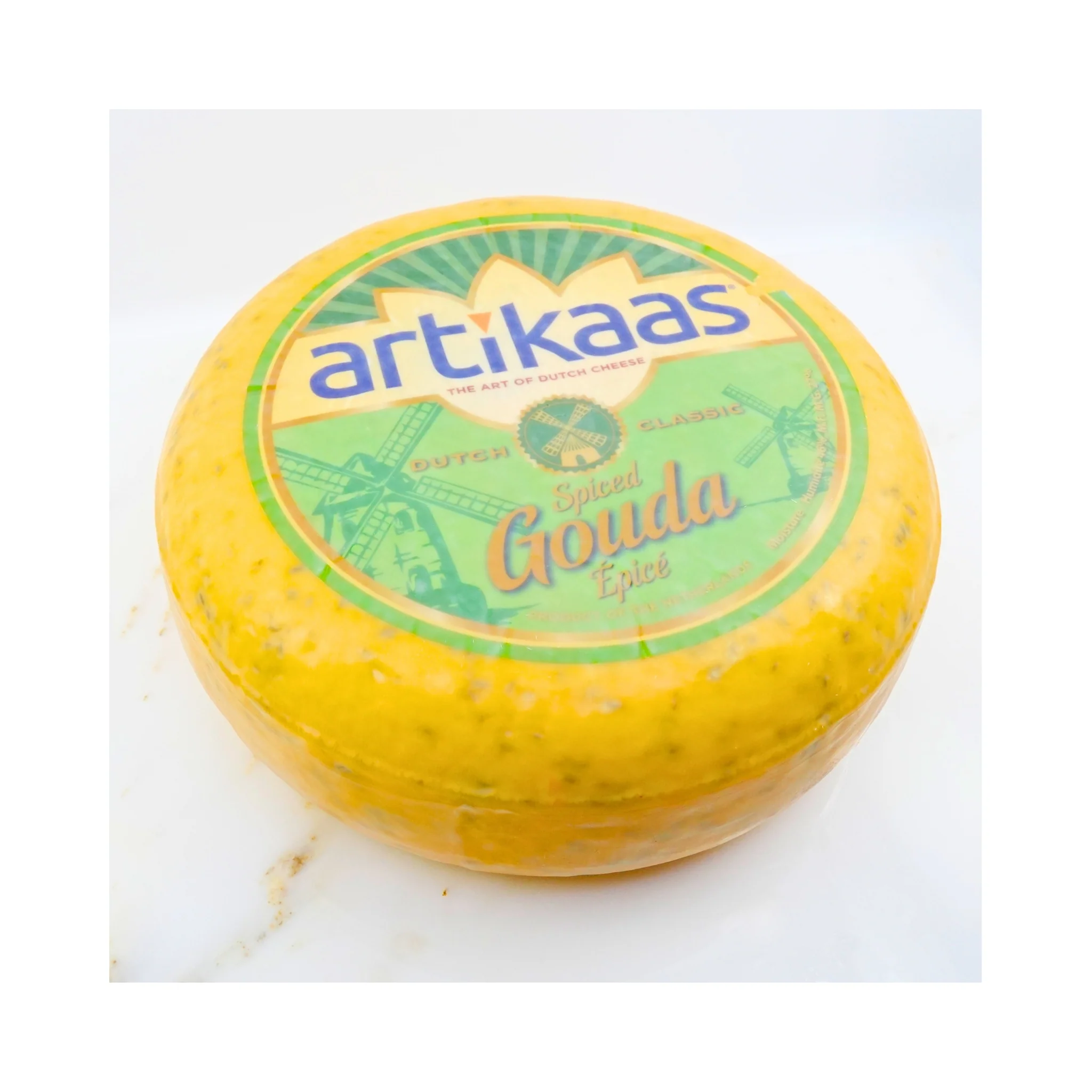 Artikaas Gouda Spiced Cheese with Cumin WHOLE WHEEL 9 LB - Image 3