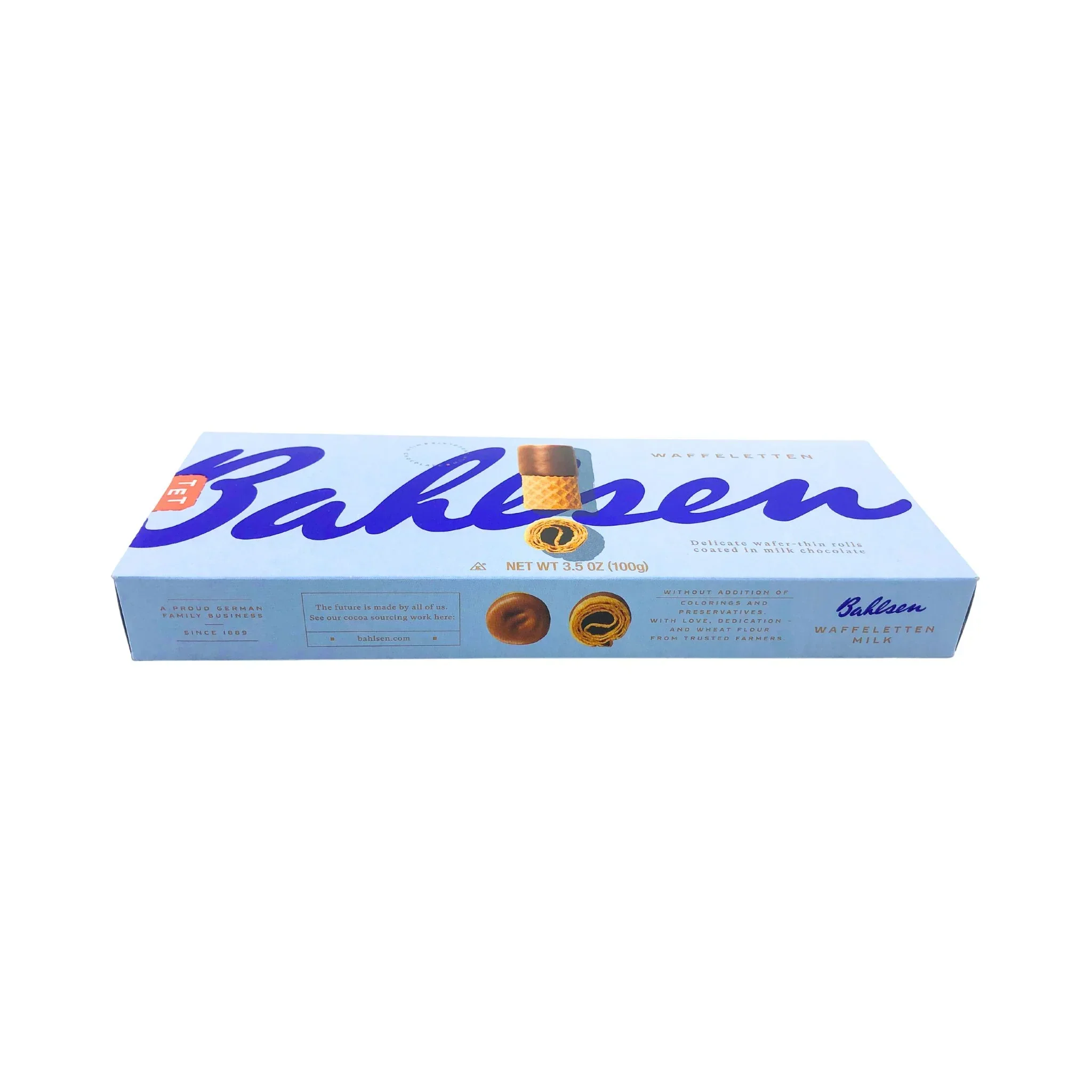 Bahlsen Milk Wafer Rolls 3.5oz Box - Image 3