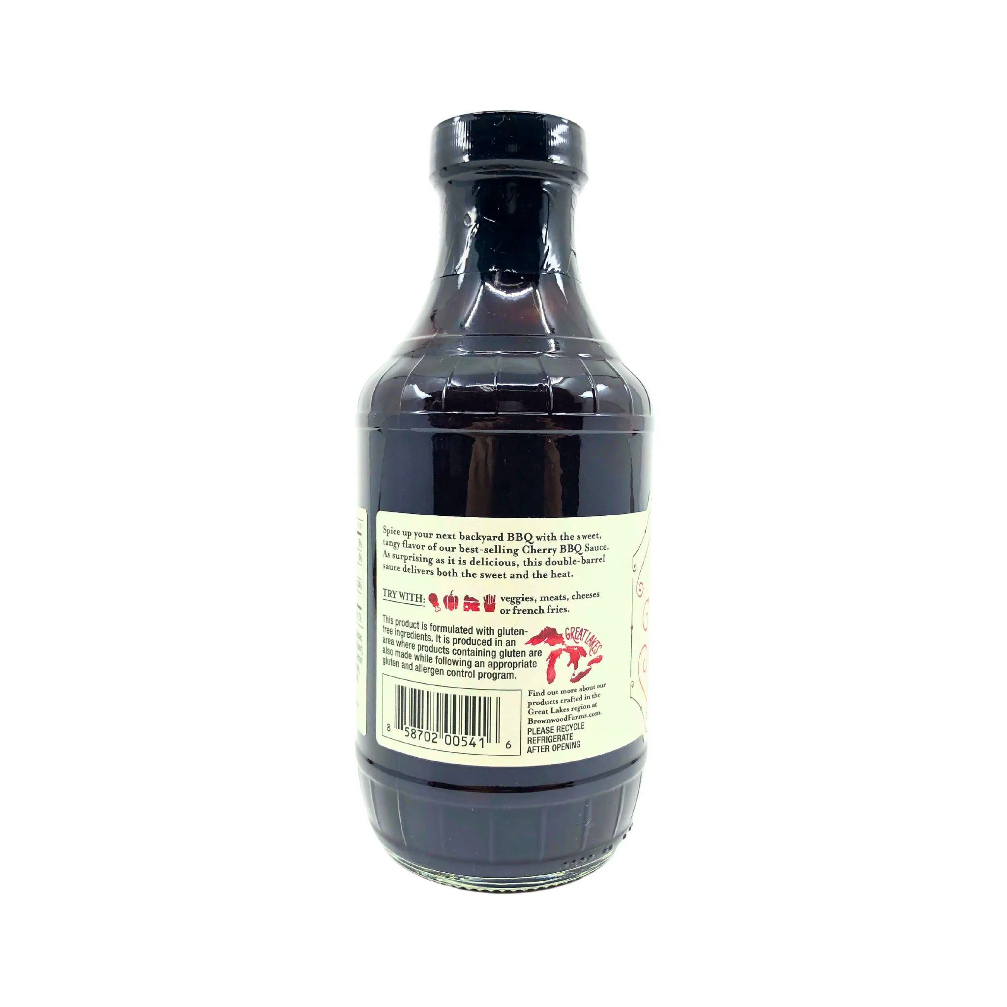 Brownwood Farm Cherry BBQ Sauce 20 oz - Image 3