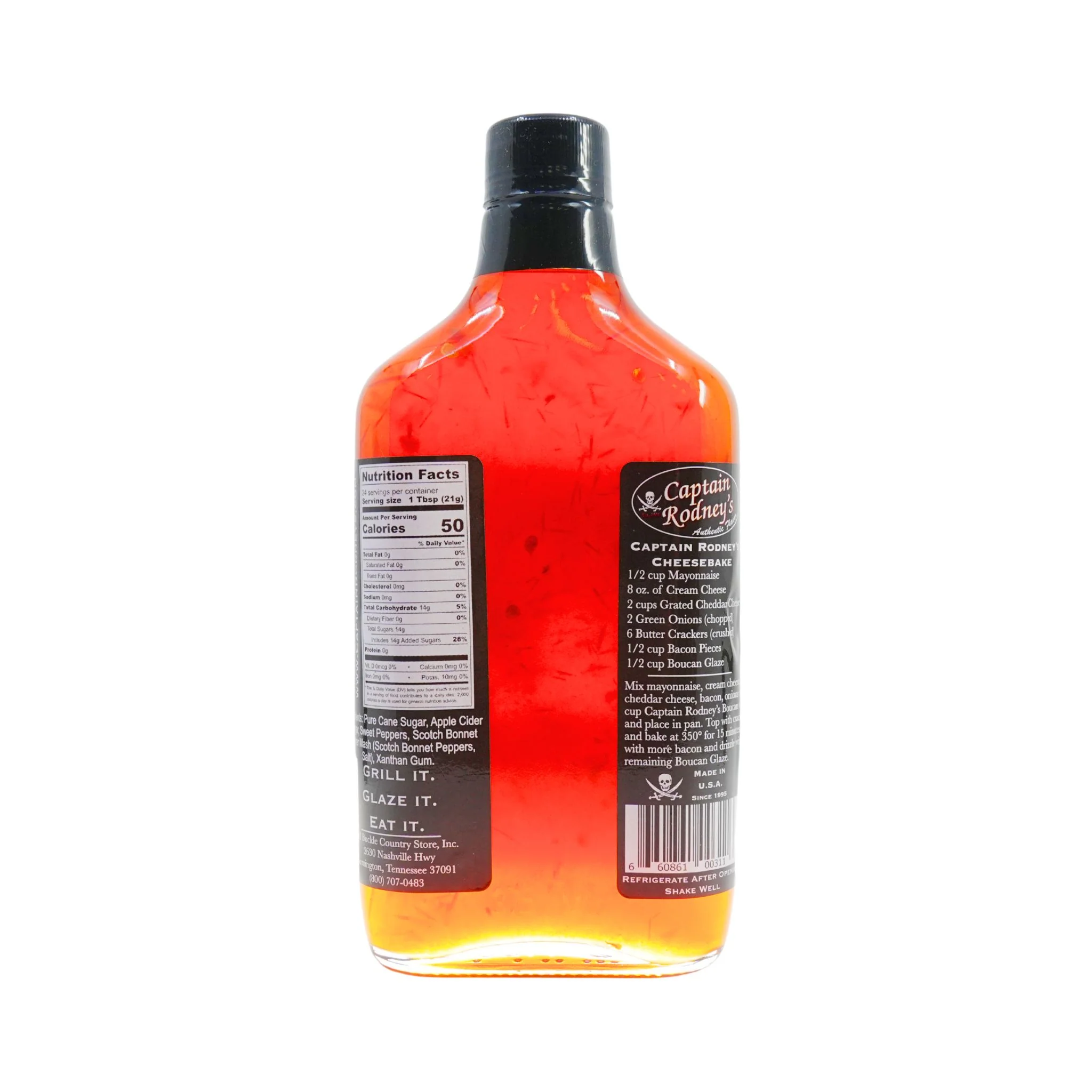Captain Rodney Original Boucan Glaze 18 oz Bottle - Image 3