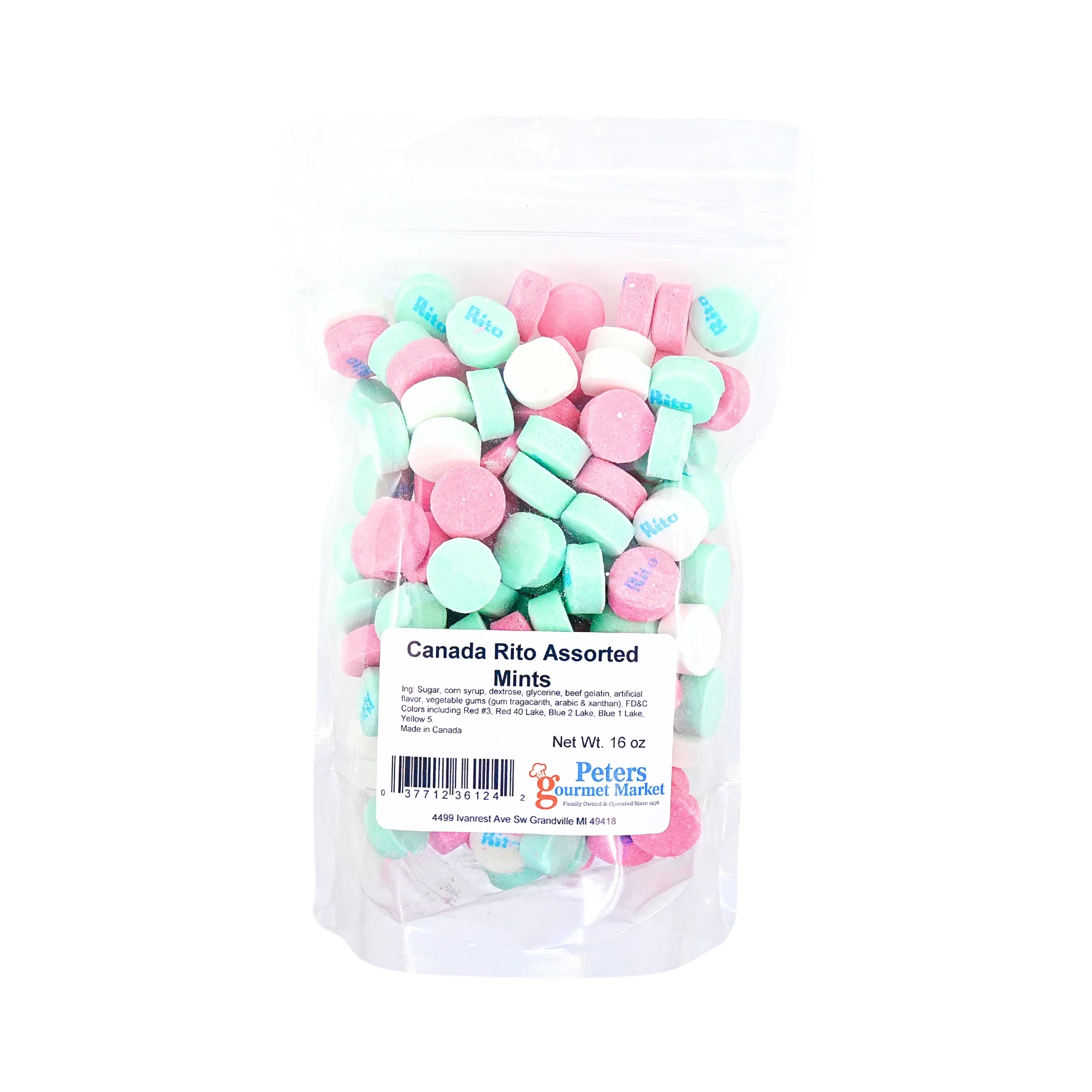 Dutch Hutch Canada Rito Assorted Mints 1 lb bag - Image 3