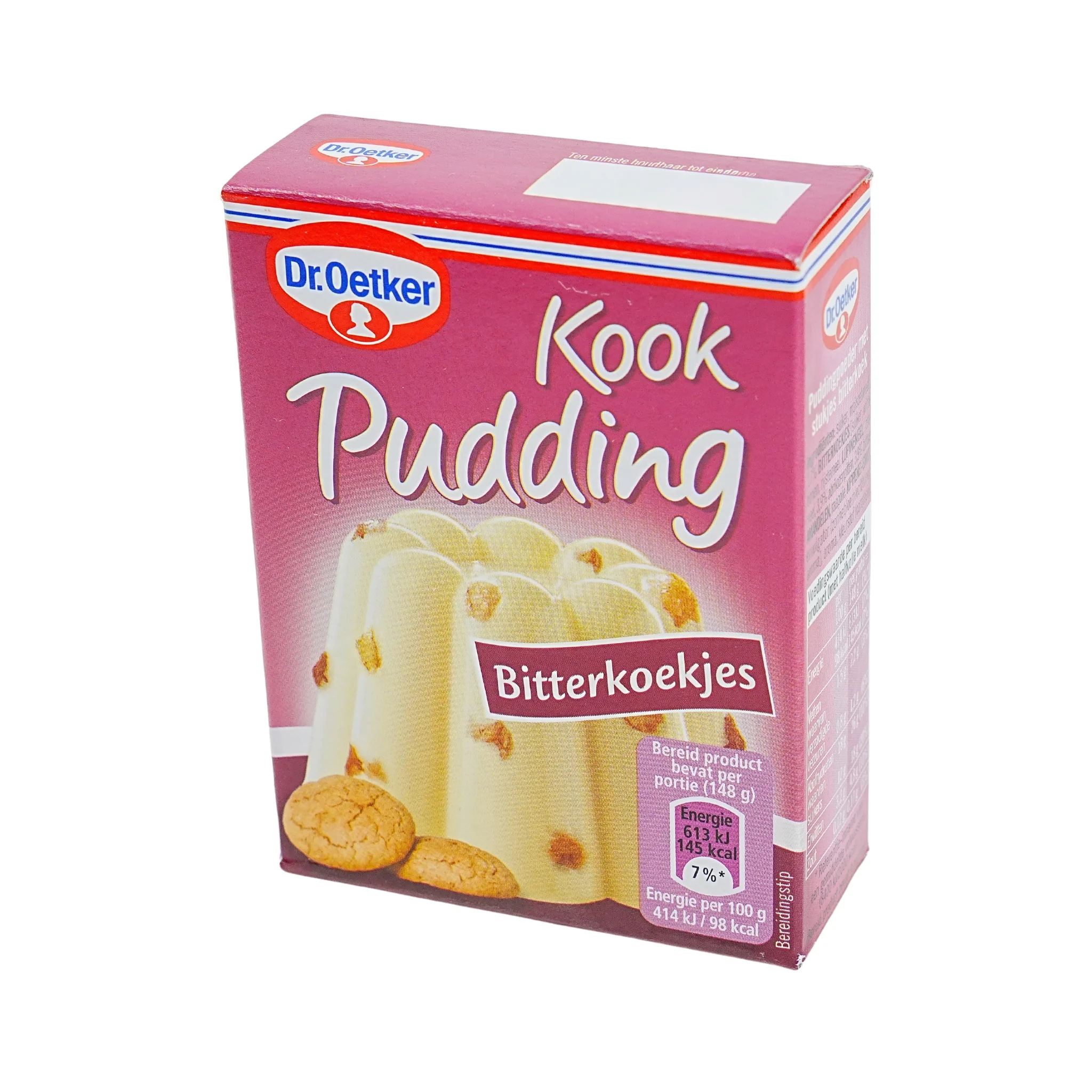 Dr Oetker Bitterkoekjes (Macaroon) Pudding Mix 3.2 oz box - Image 2
