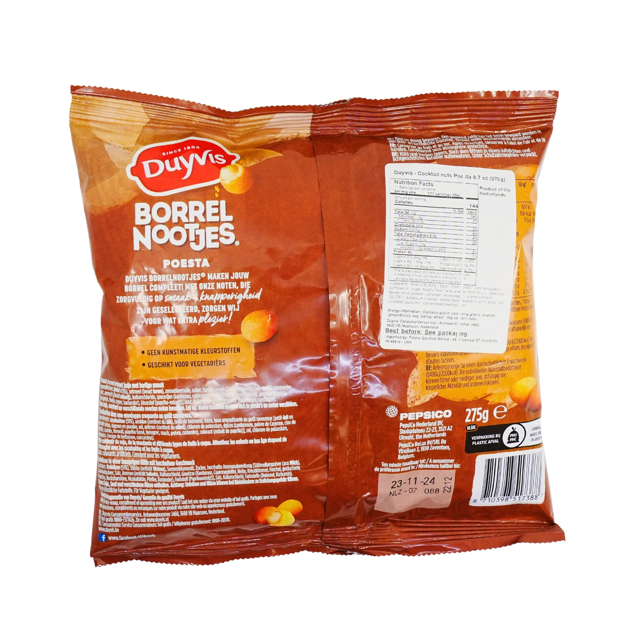 Duyvis Borrelnootjes Poesta 9.7 oz - Image 3
