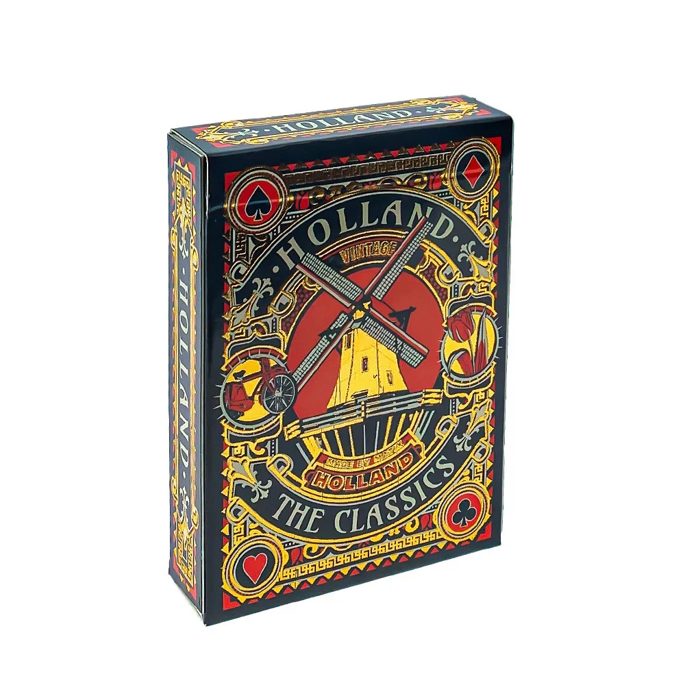 Playing Cards Holland Red/Gold