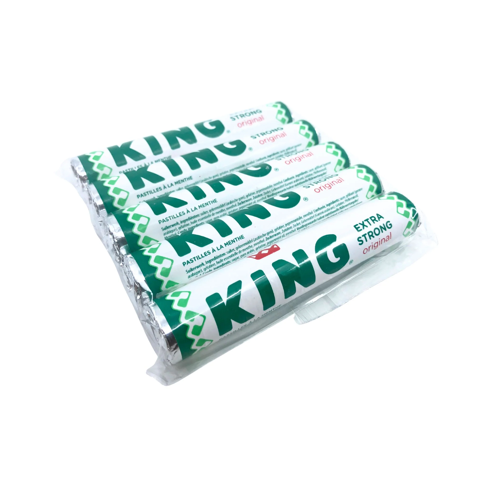 King EXTRA STRONG Peppermint 5 roll  PACK - Image 3