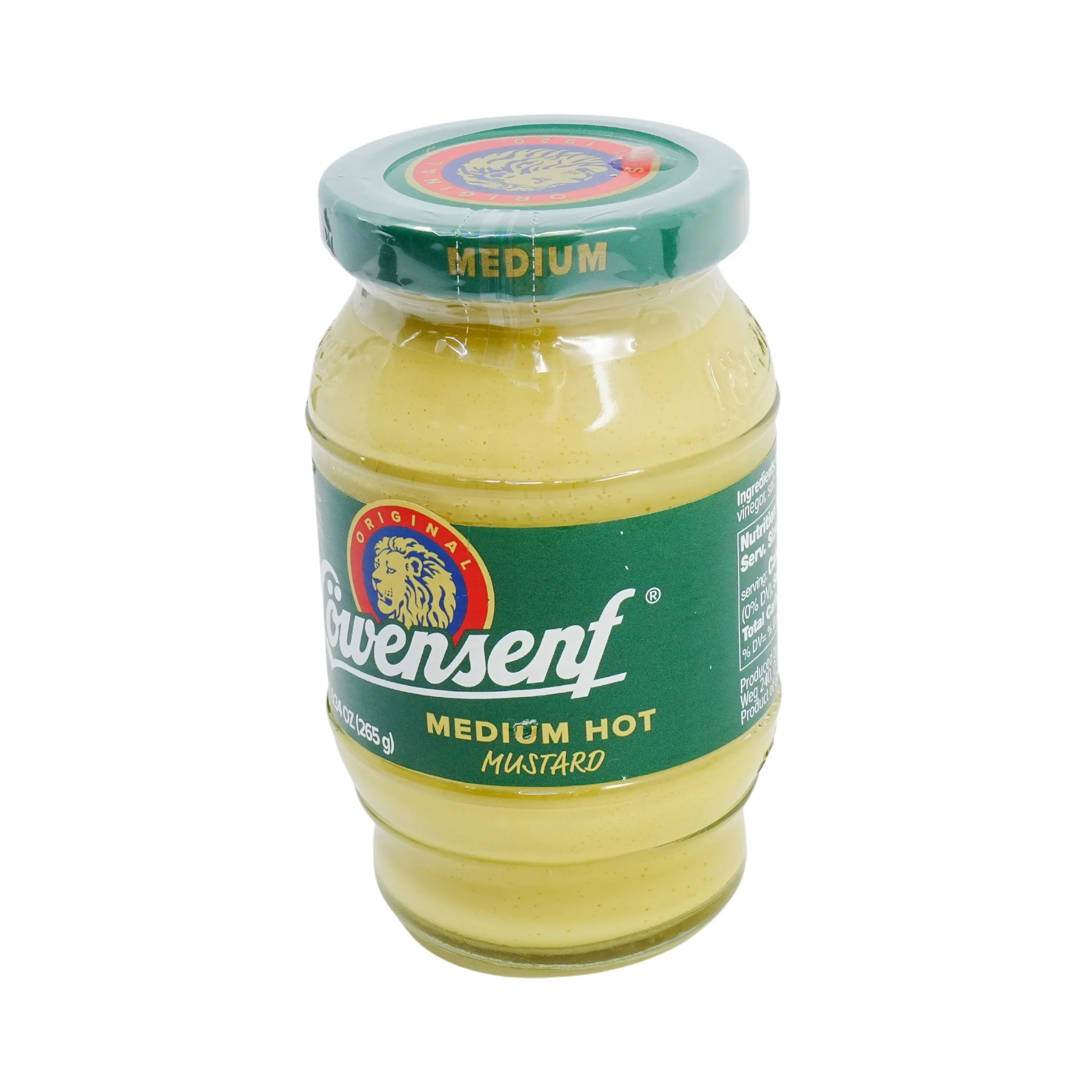 Lowensenf Medium Hot Mustard 10 oz - Image 2