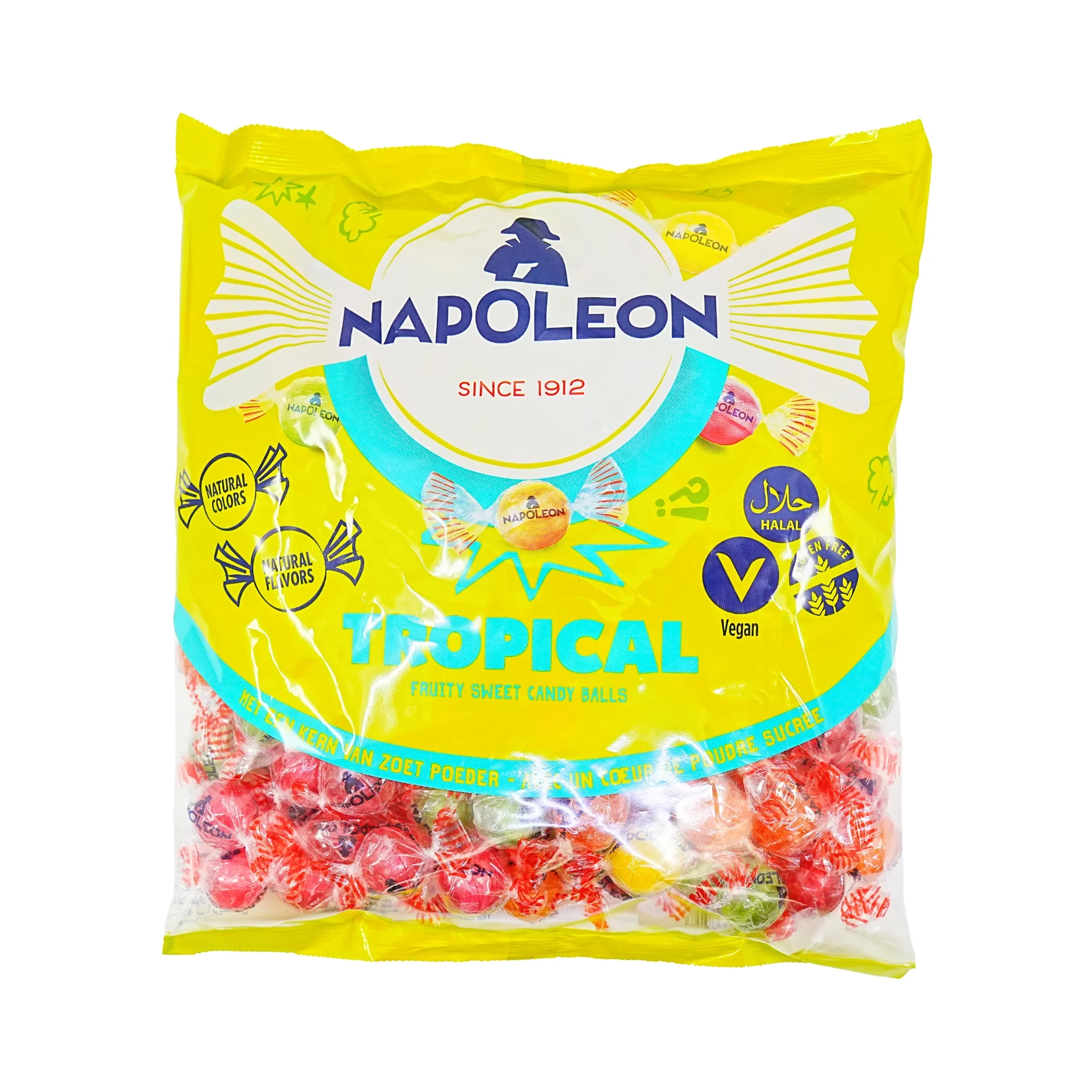 Napoleon Tropical Sweets Candy Balls 2.2 lb  DC