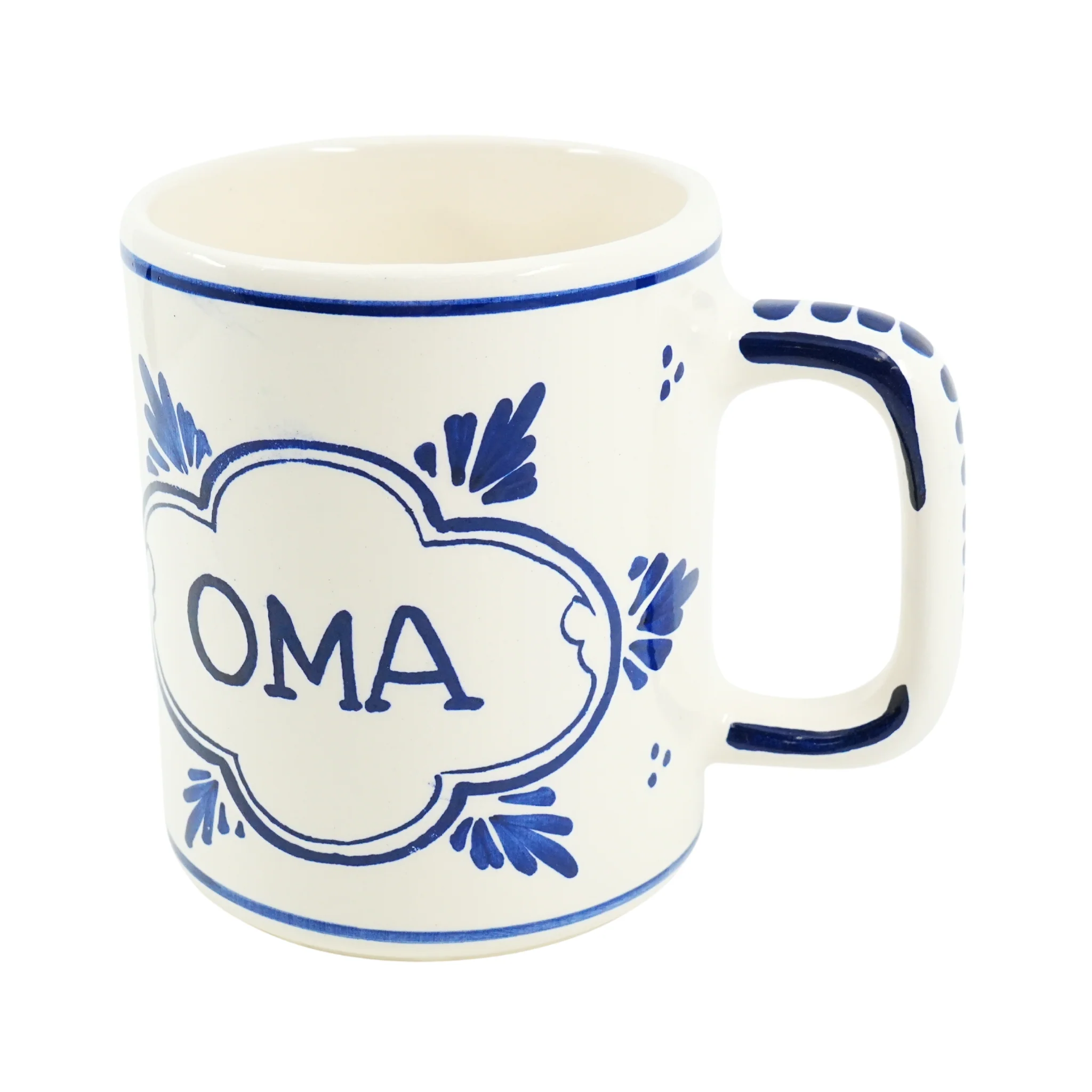 DeWit Hand Painted Delft OMA Mug - Image 2