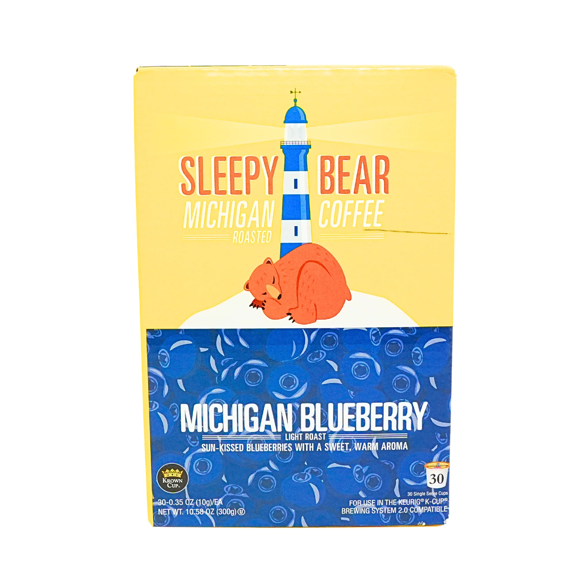 Sleepy Bear Michigan Blueberry Coffee 30 ct K CUP - Image 7