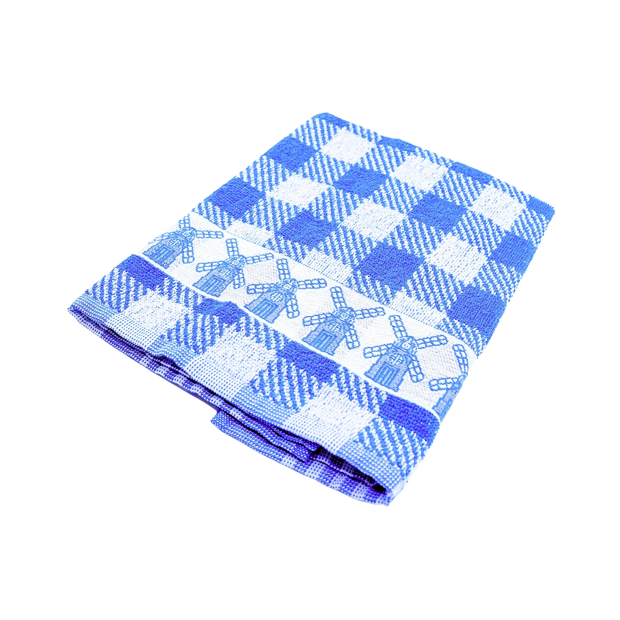 Twentse Blue with Windmills HAND Towel 20 x 20 inch - Image 2