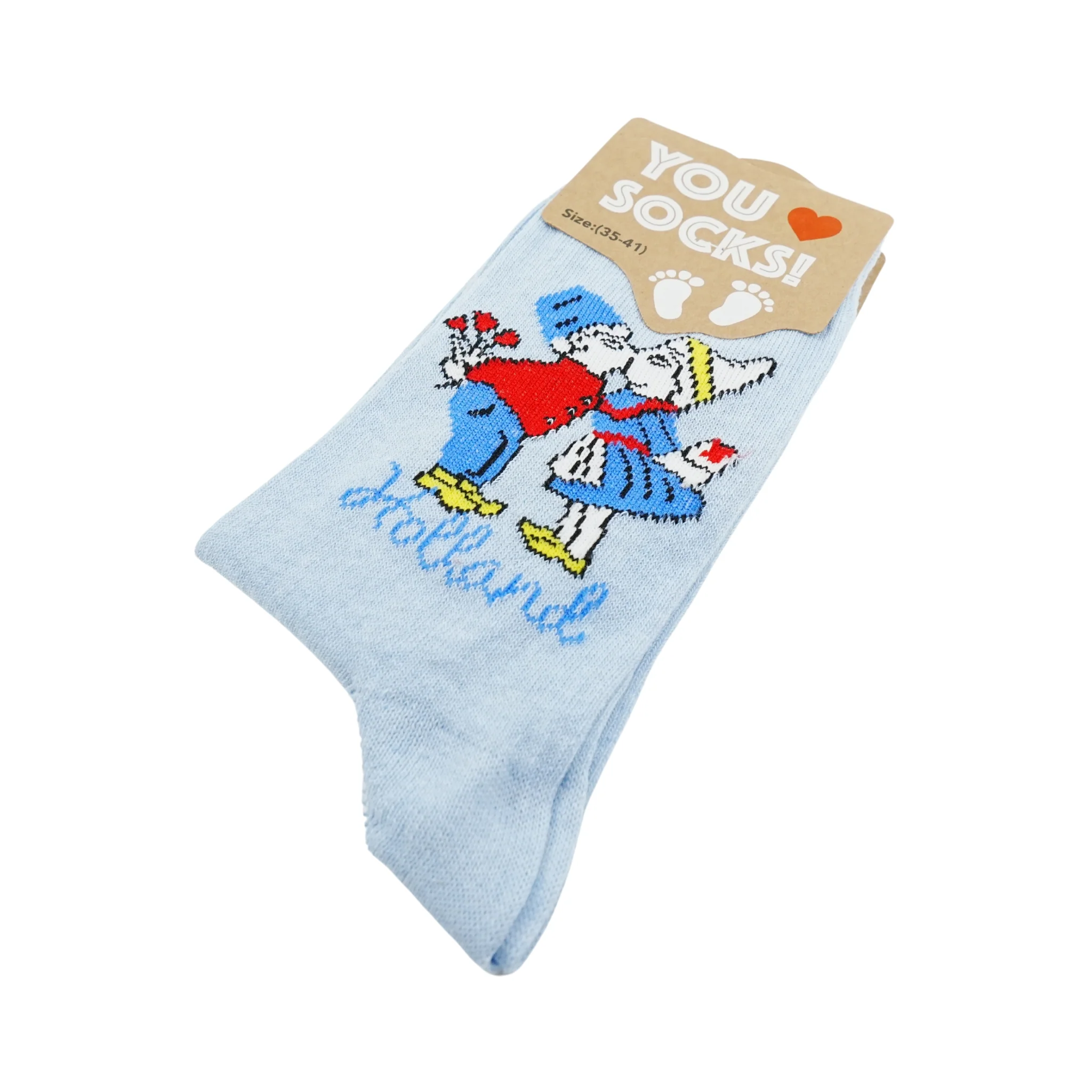 You Love Socks Blue Hollanders Kissing Socks - Image 2