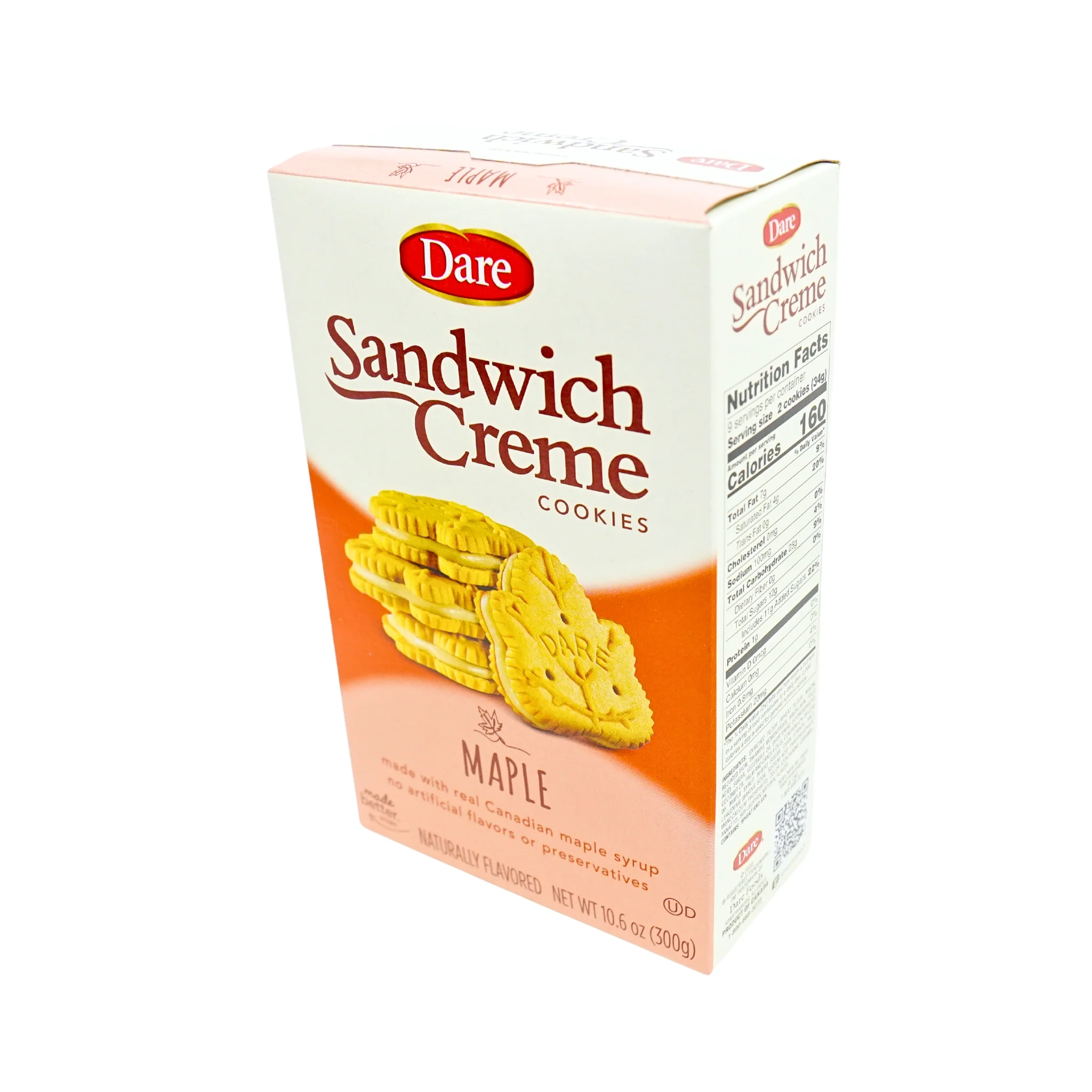 Dare Maple Leaf Creme Cookie 10 oz box - Image 2