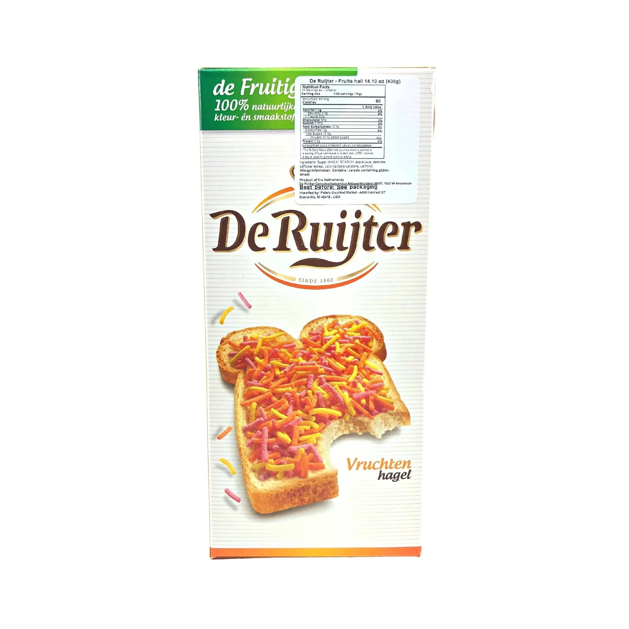 De Ruijter Fruit Flavored Hail 14 Oz - Image 3
