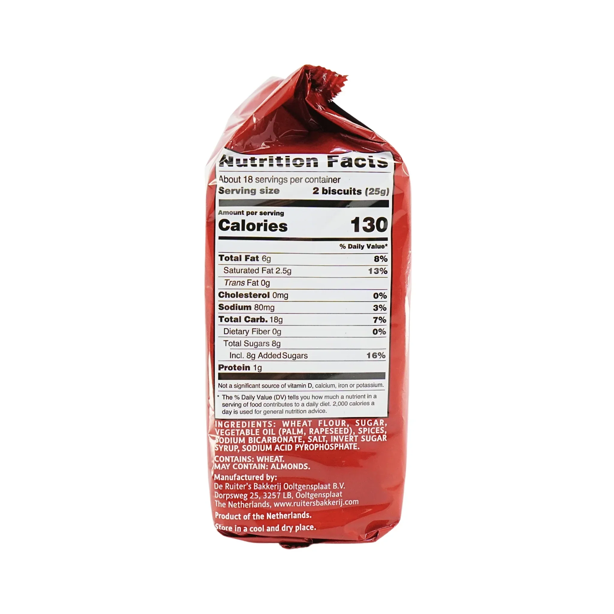 De Ruiter Speculaas Cookies 15.8 oz - Image 5