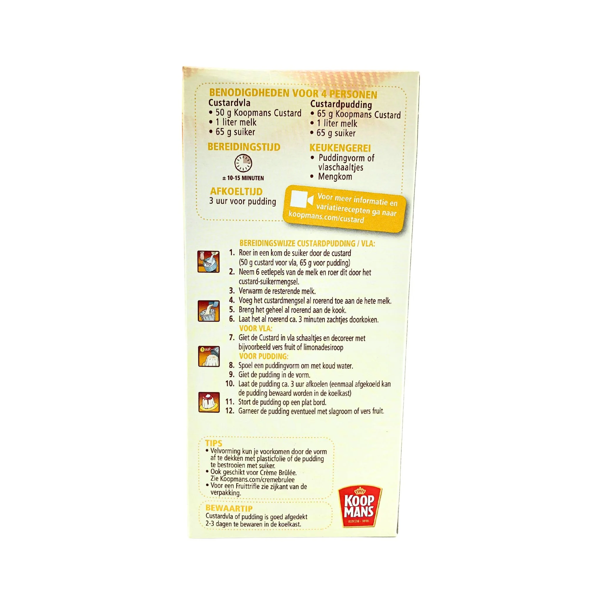Koopmans  Custard Powder 14 oz - Image 3