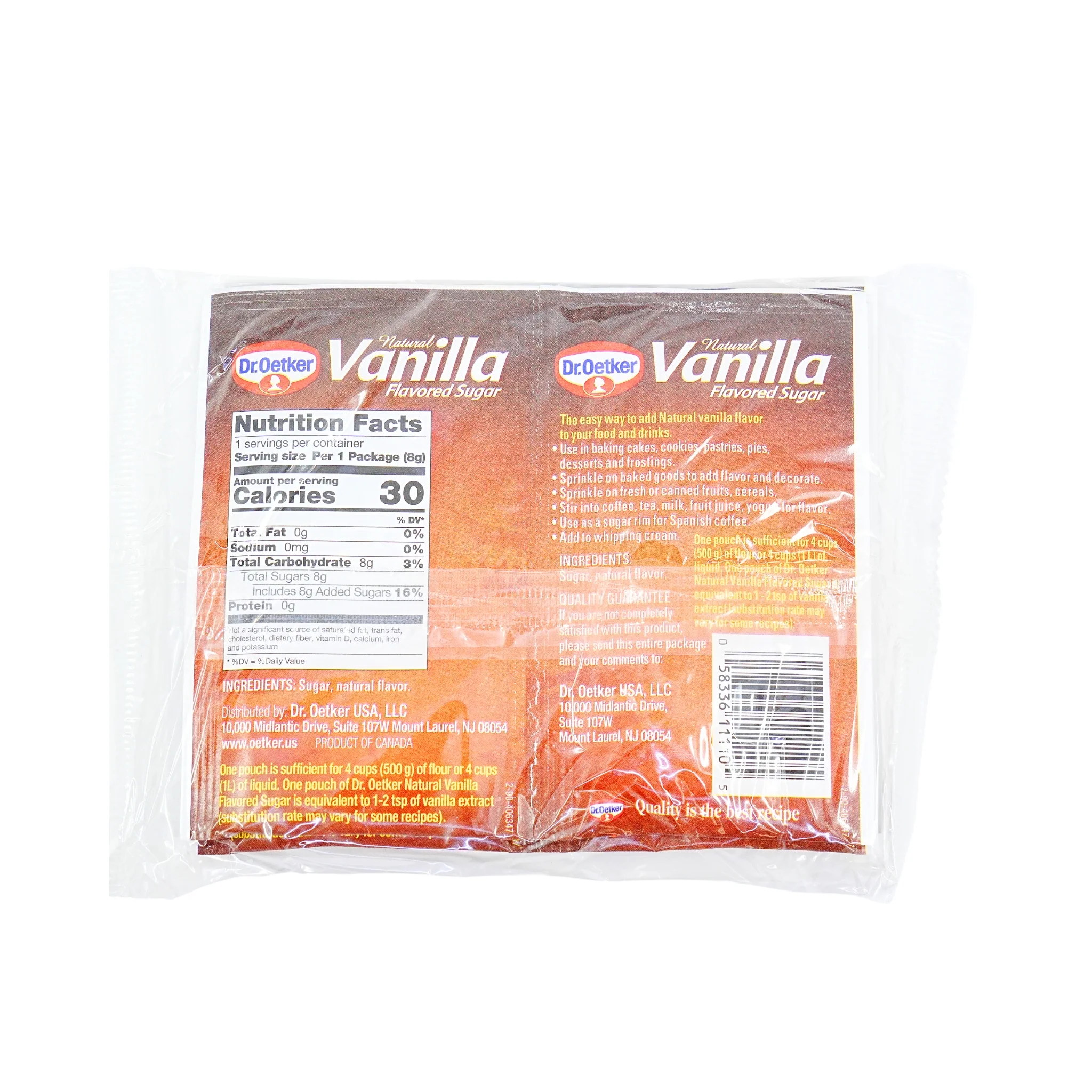 Dr.Oetker Natural Vanilla Sugar 6 envelopes - Image 3