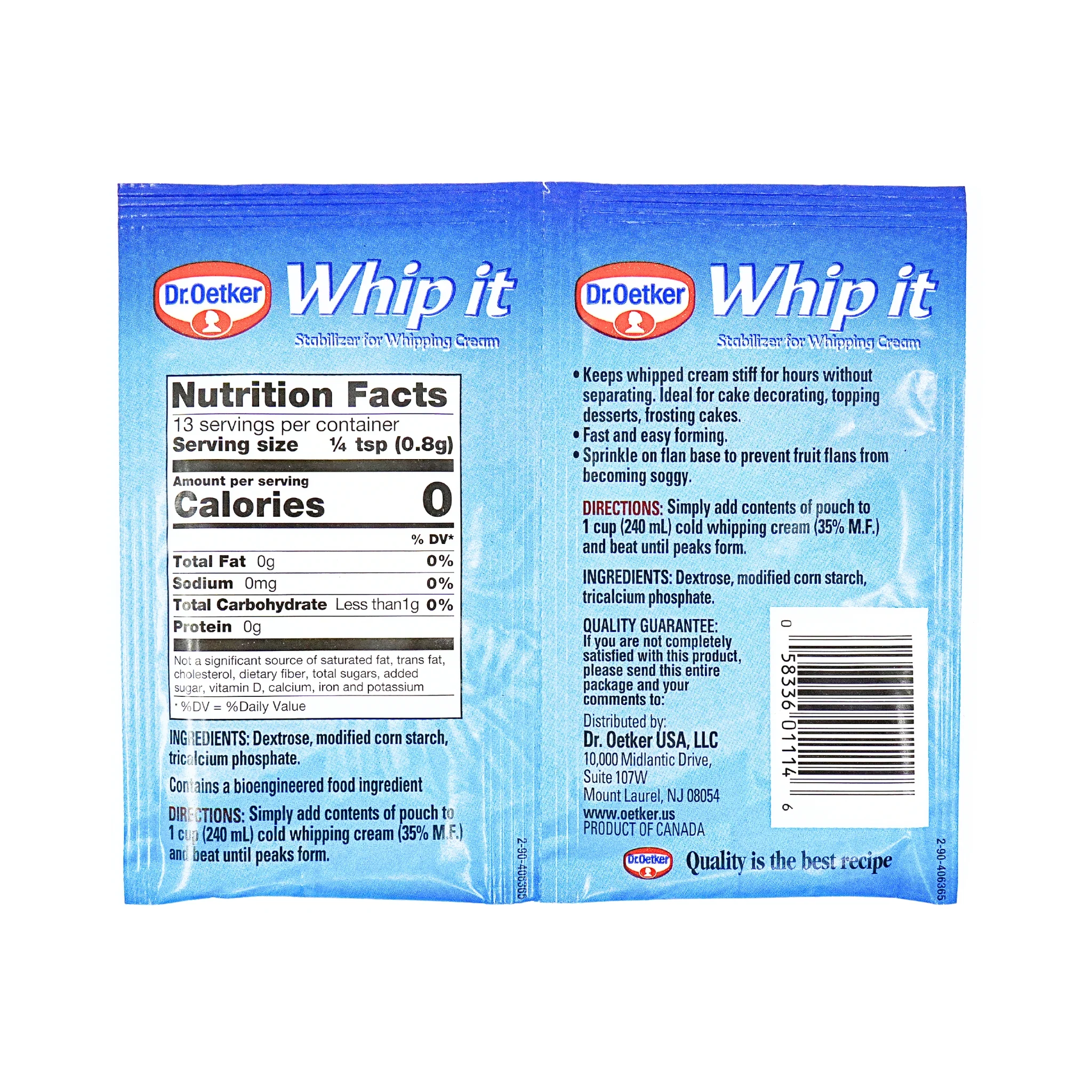 Dr Oetker Whip It-Stabilizer (2 packets) - Image 3