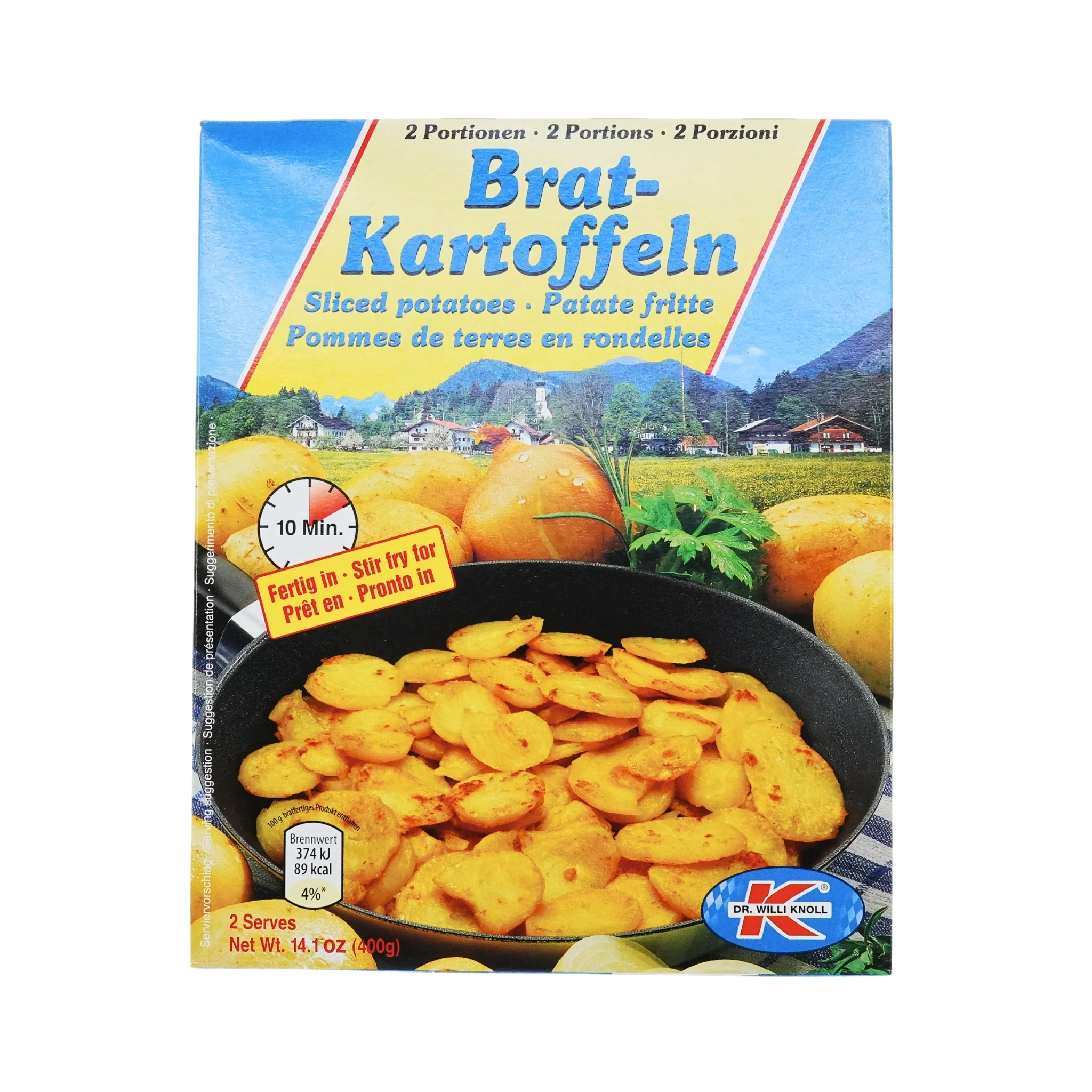 Dr Willi Knoll Brat-Kartoffeln Sliced Potatoes 14.1 oz(10)