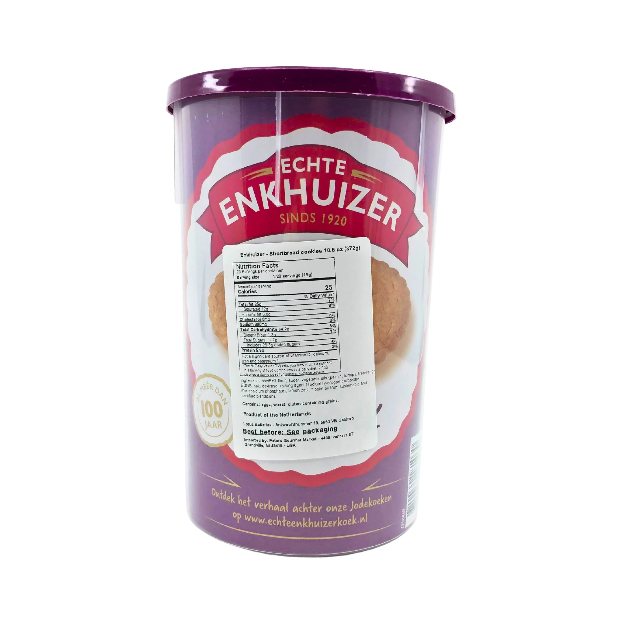 Enkhuizer Jodekoeken 13 oz tub - Image 2