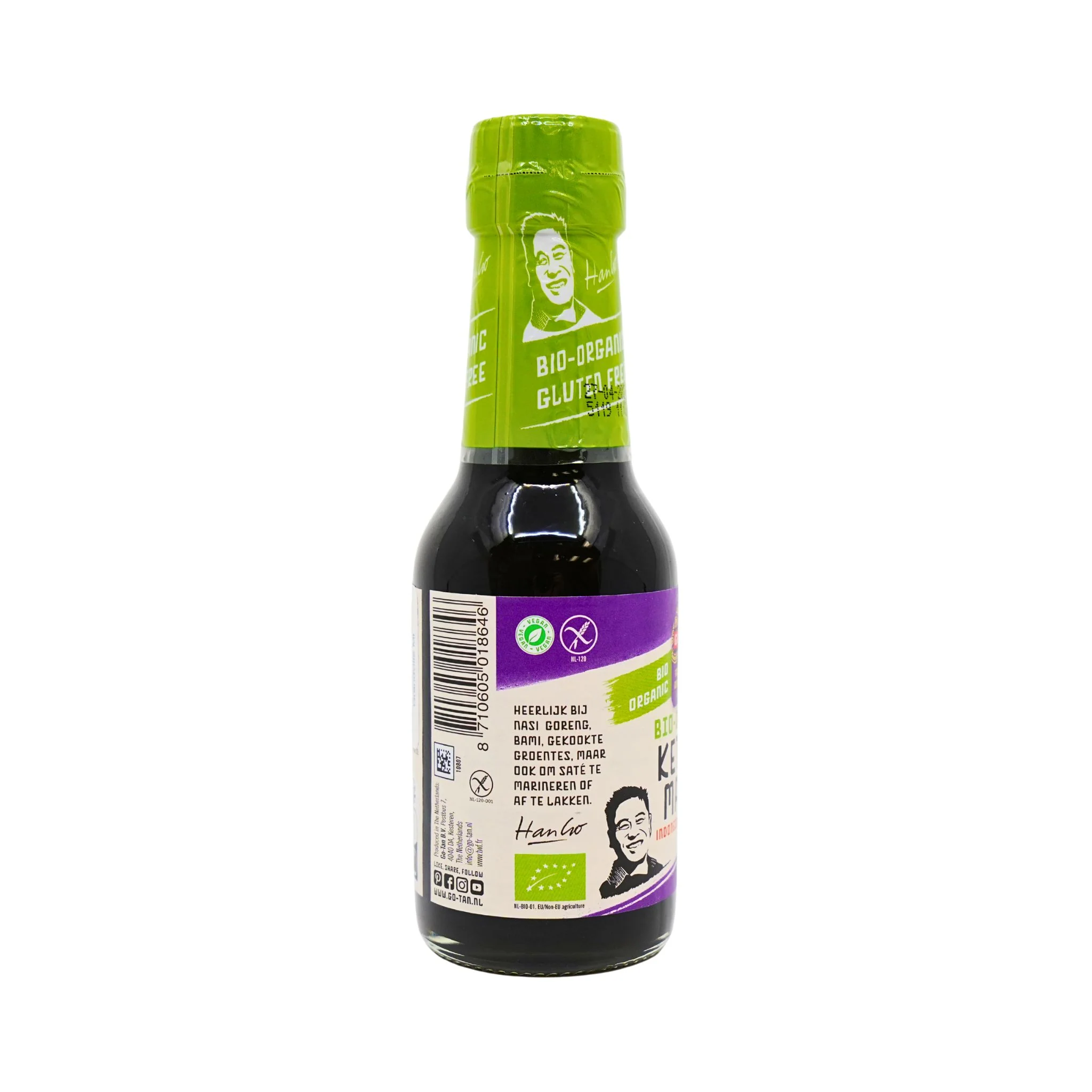 Go Tan Ketjap (sweet soy sauce) Gluten Free 145 ml - Image 4