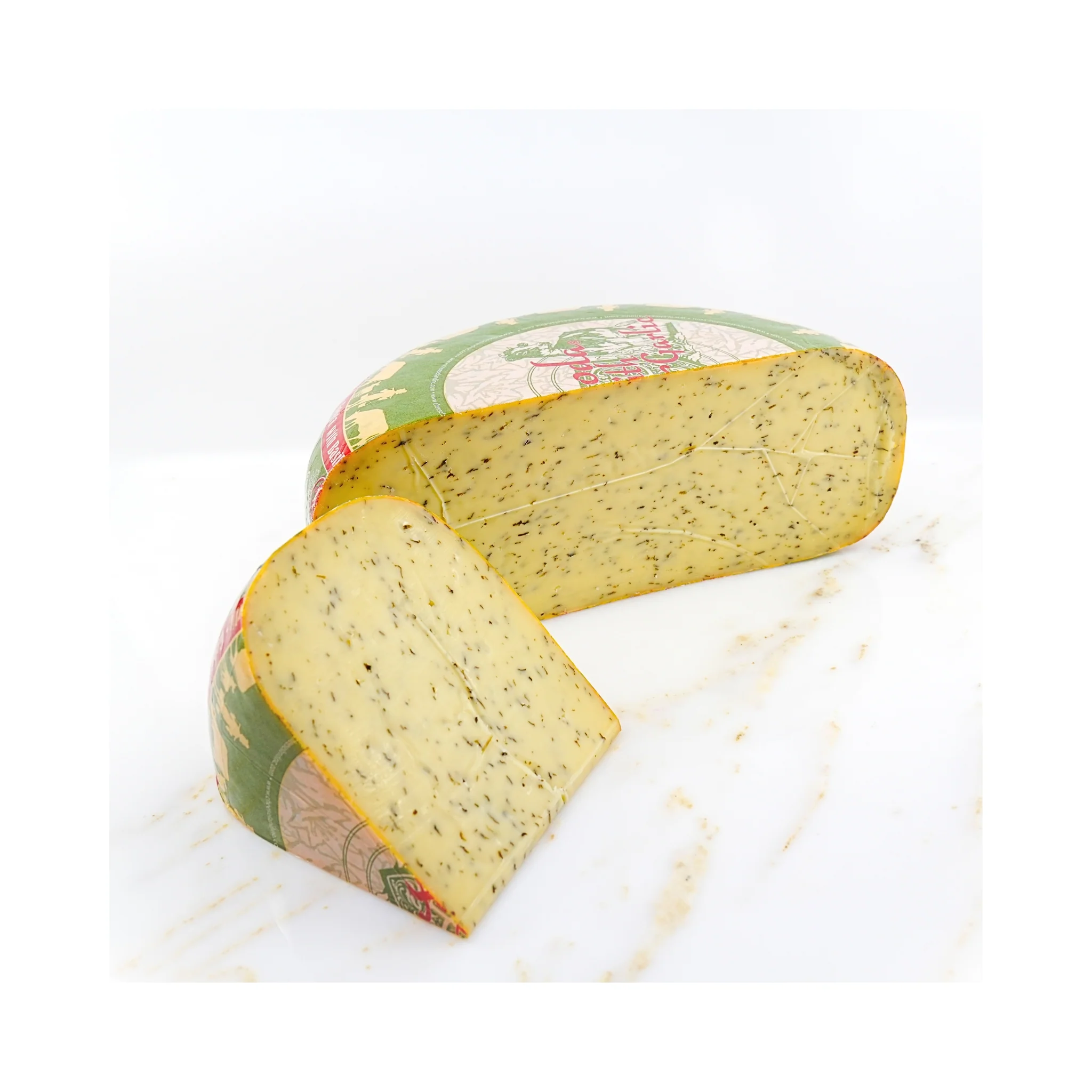 Cheeseland Gouda with  Basil And Garlic - Image 4