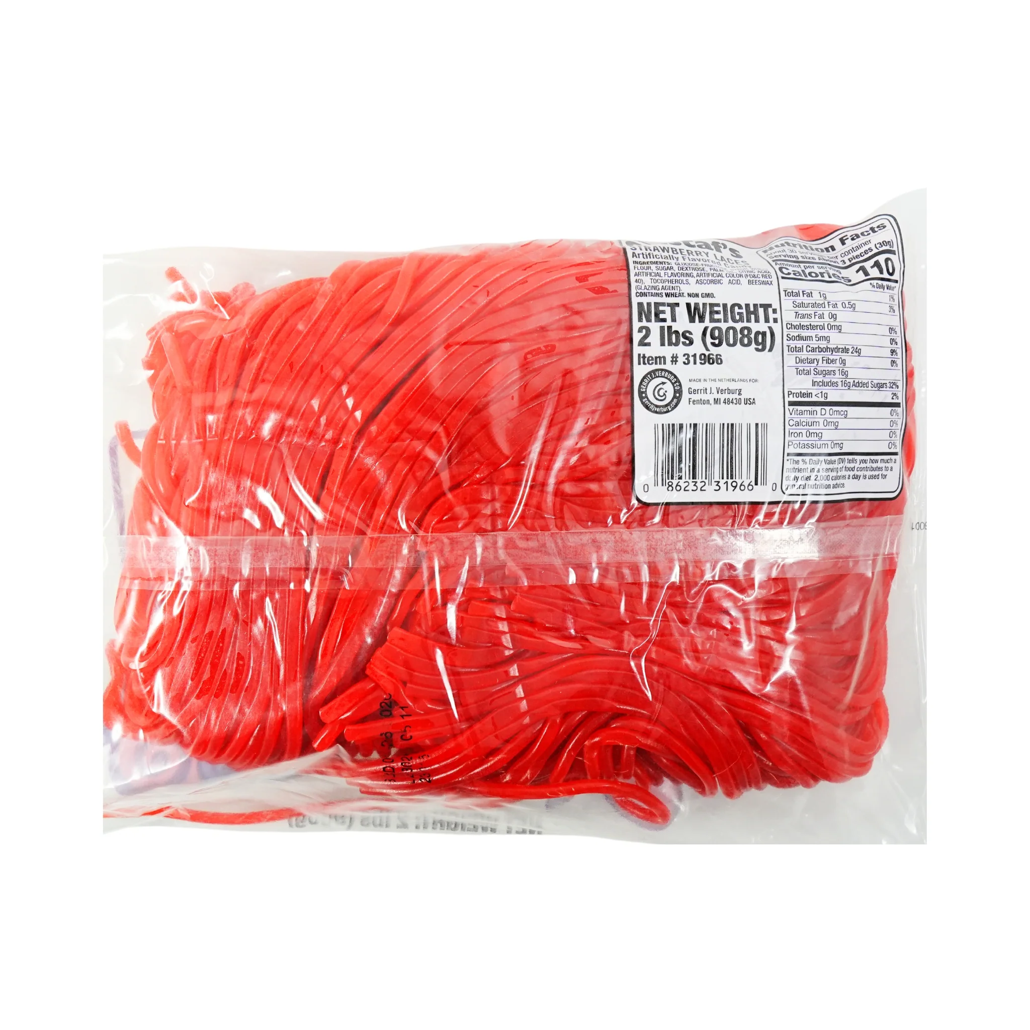 Gustafs Strawberry Laces 2lb - Image 3