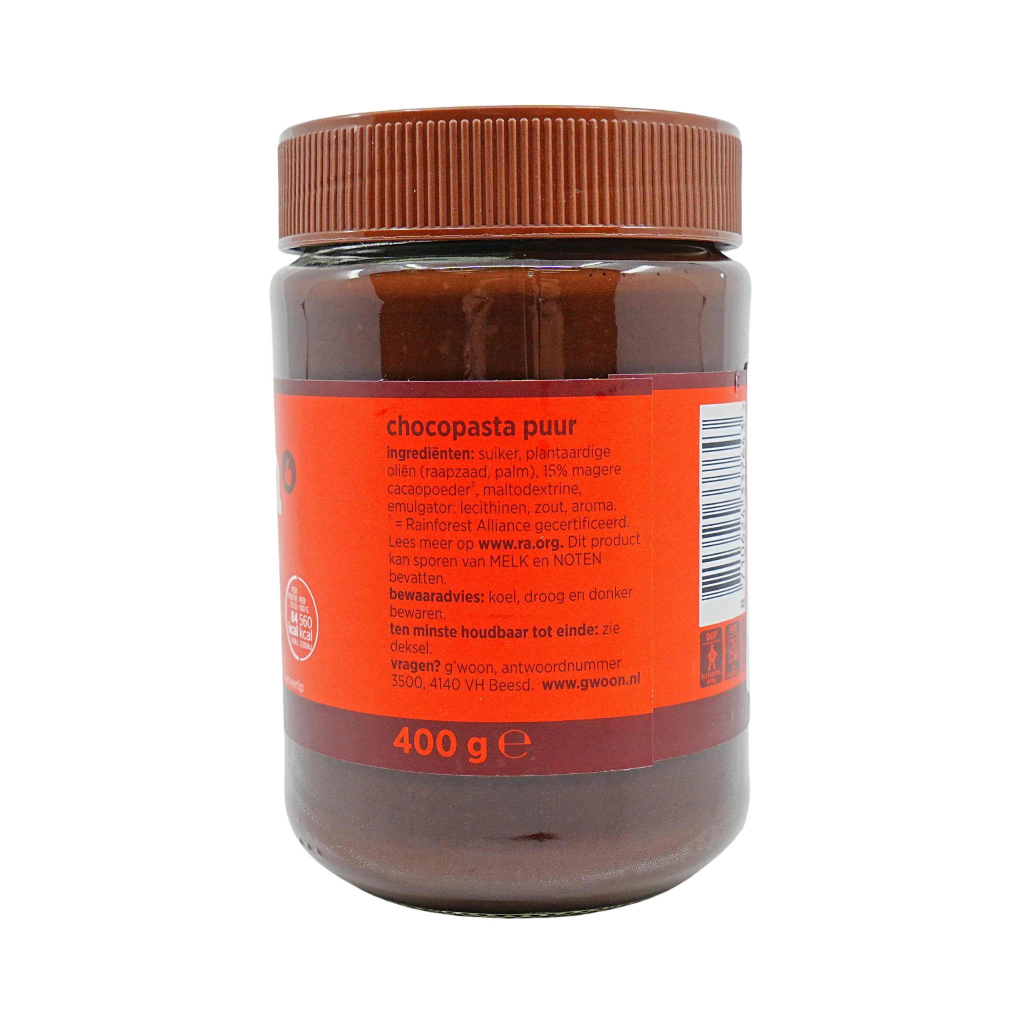 Gwoon DARK Chocolate Spread 14 oz jar - Image 3