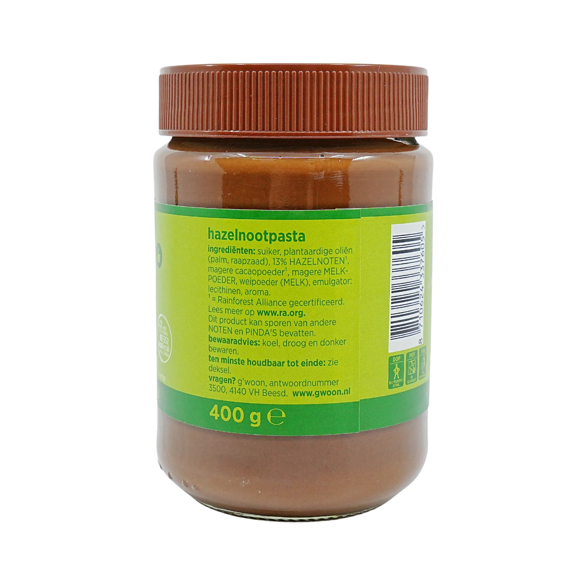 Gwoon Hazelnut Choc Spread 14 oz Jar - Image 3