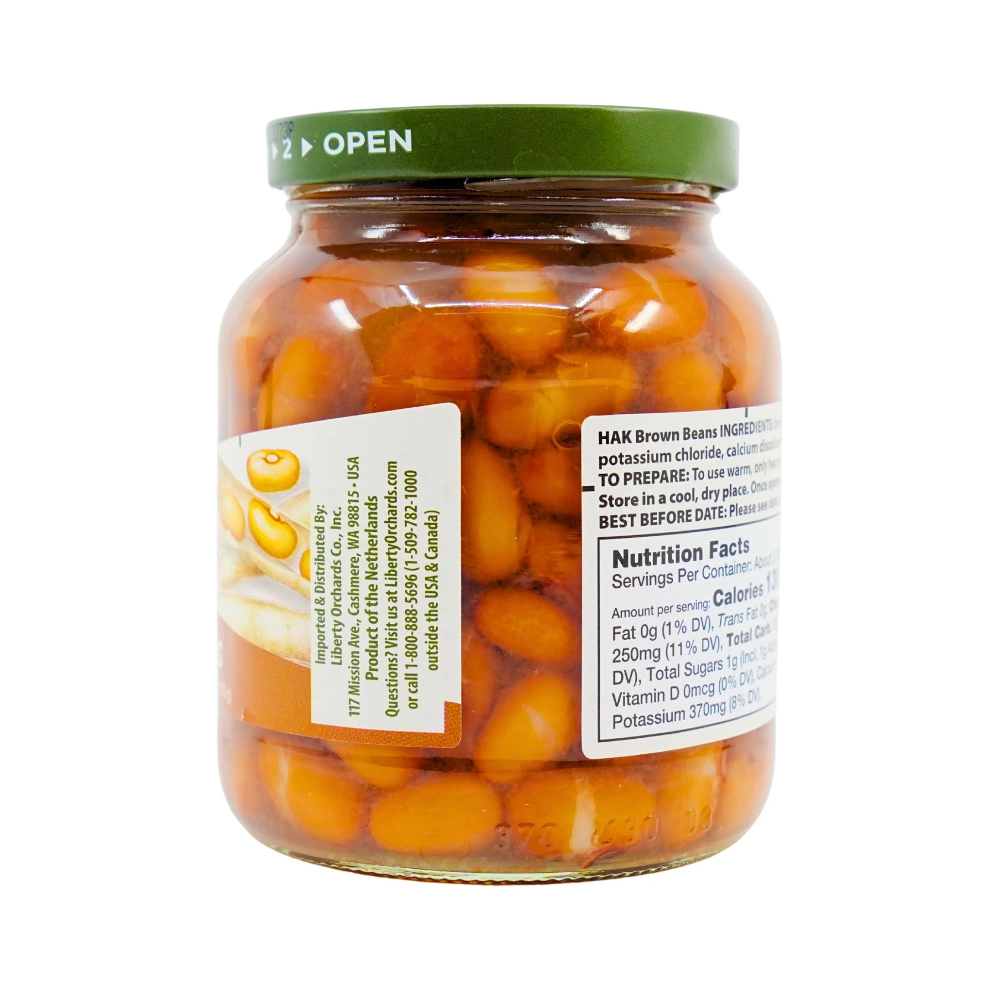 Hak Dutch Brown Beans 13.1 Oz - Image 3