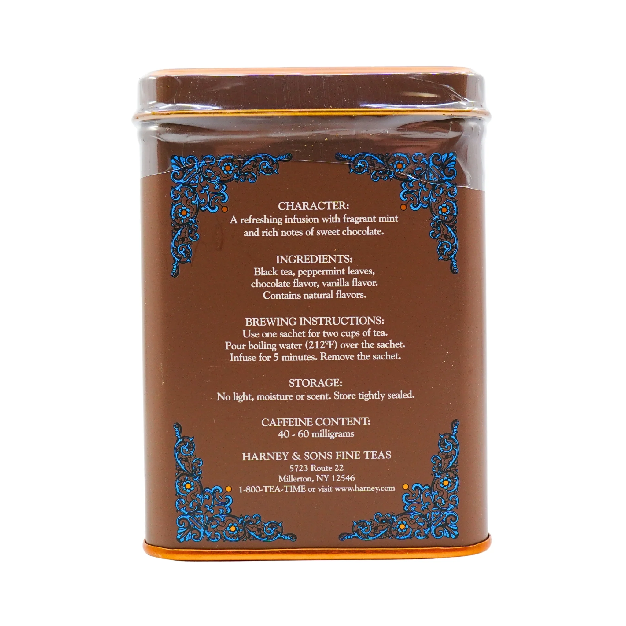 Harney & Sons Chocolate Mint Tea Tin - Image 4