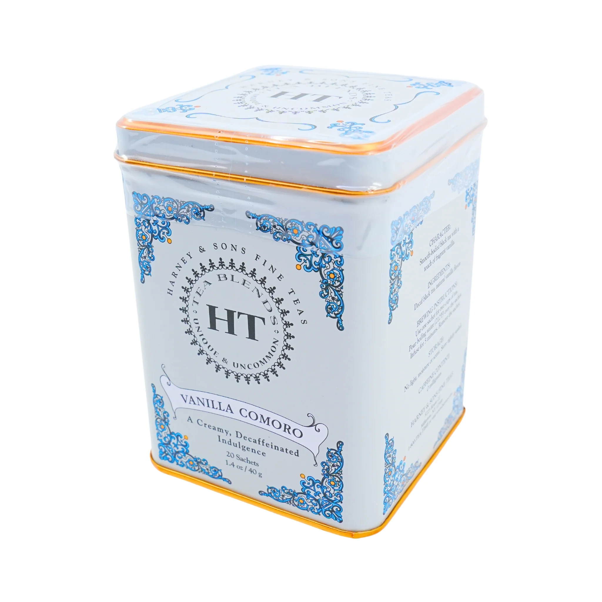 Harney & Sons Vanilla Comoro Tea 20 Ct Tin - Image 2