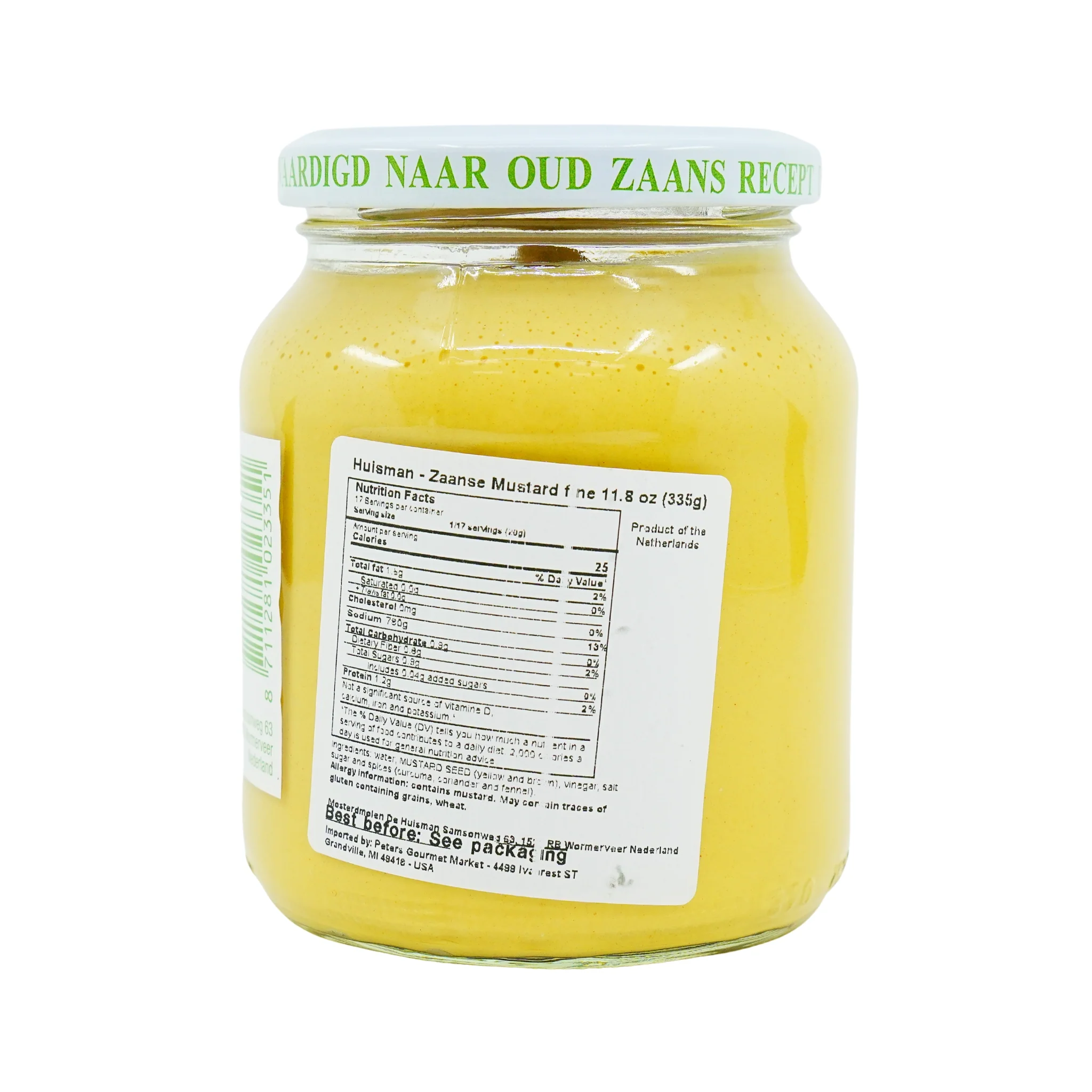 Huisman Zaanse Smooth Mustard 11.8 Oz - Image 3