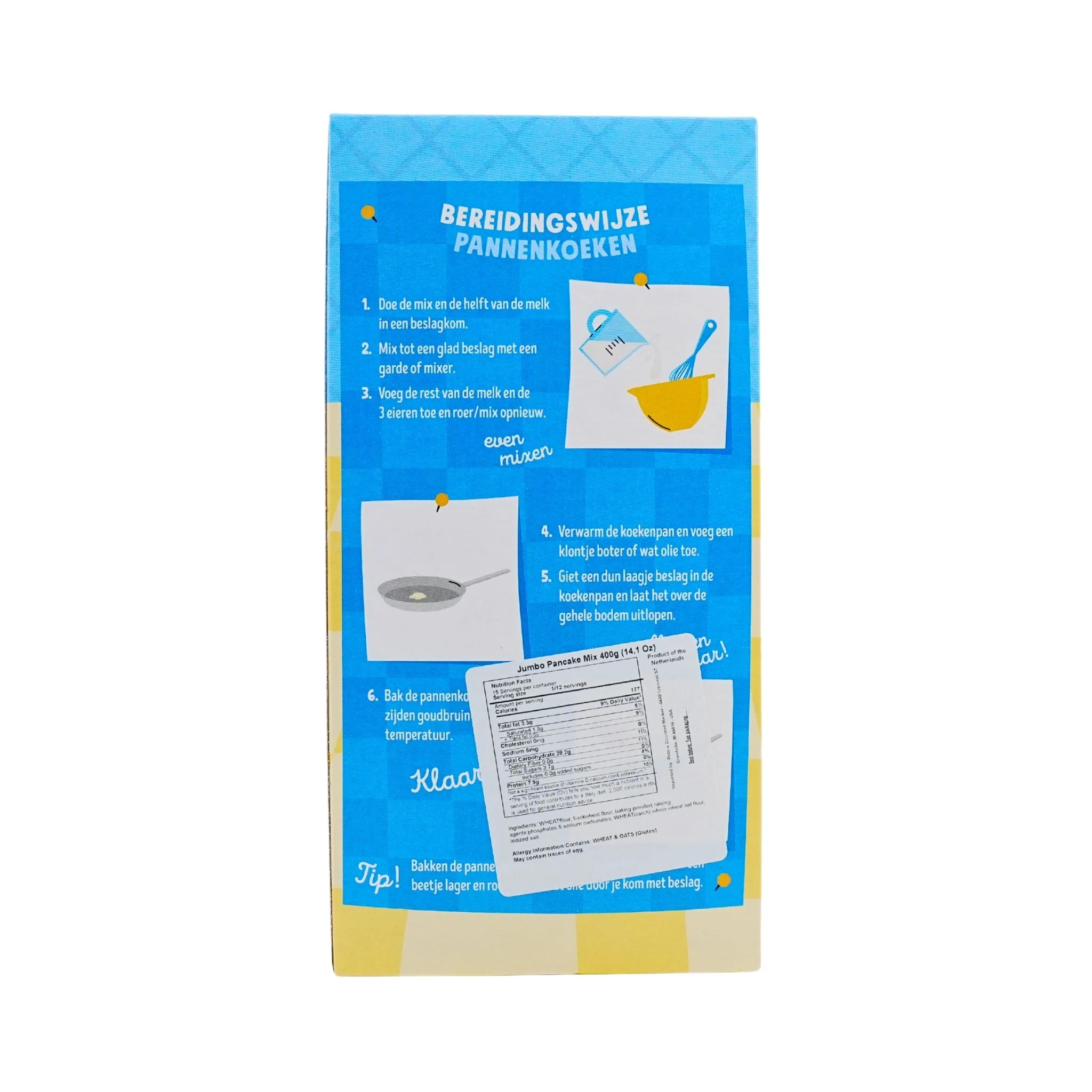Jumbo Pancake Mix 14 oz box - Image 3
