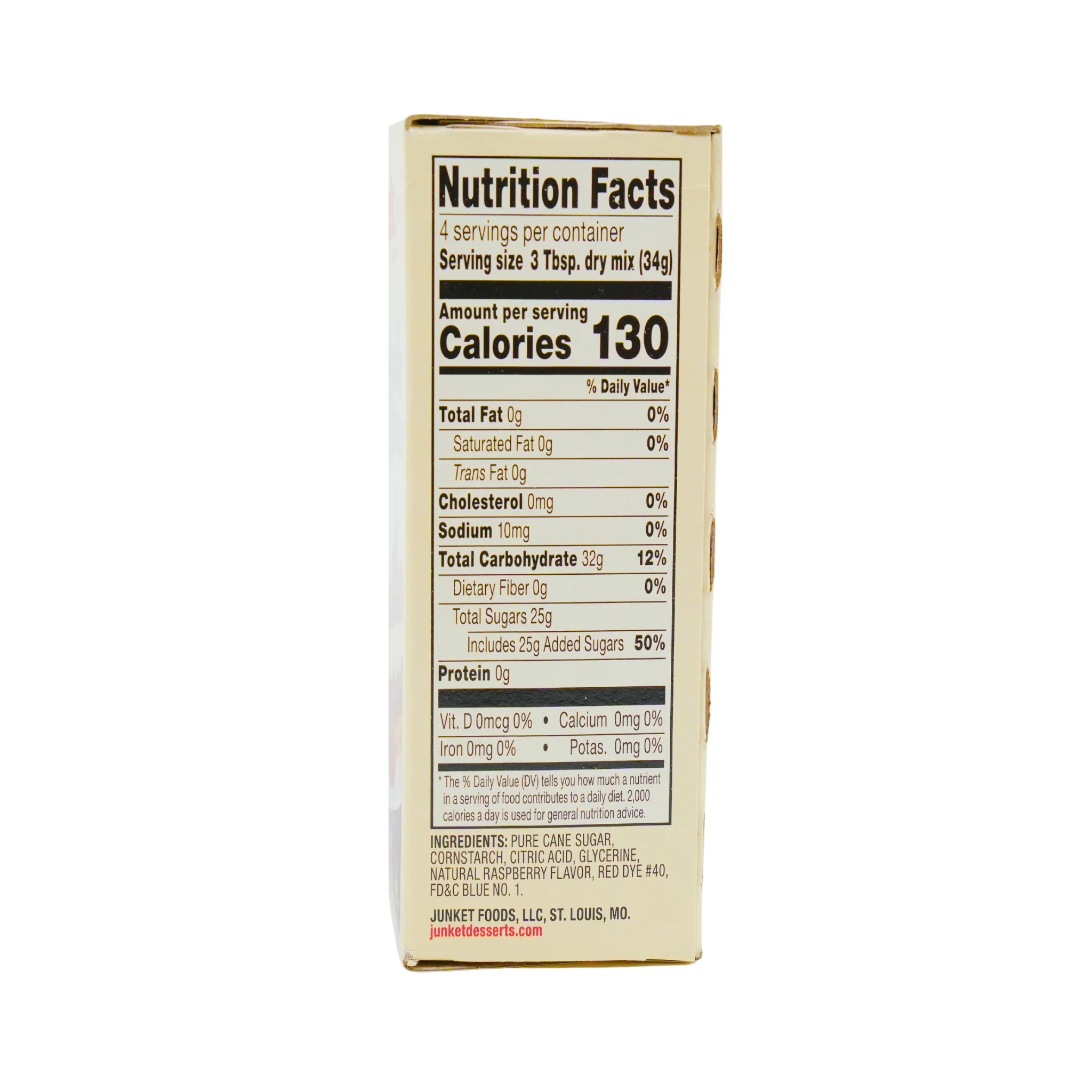 Junket Raspberry 4.75 oz box - Image 3