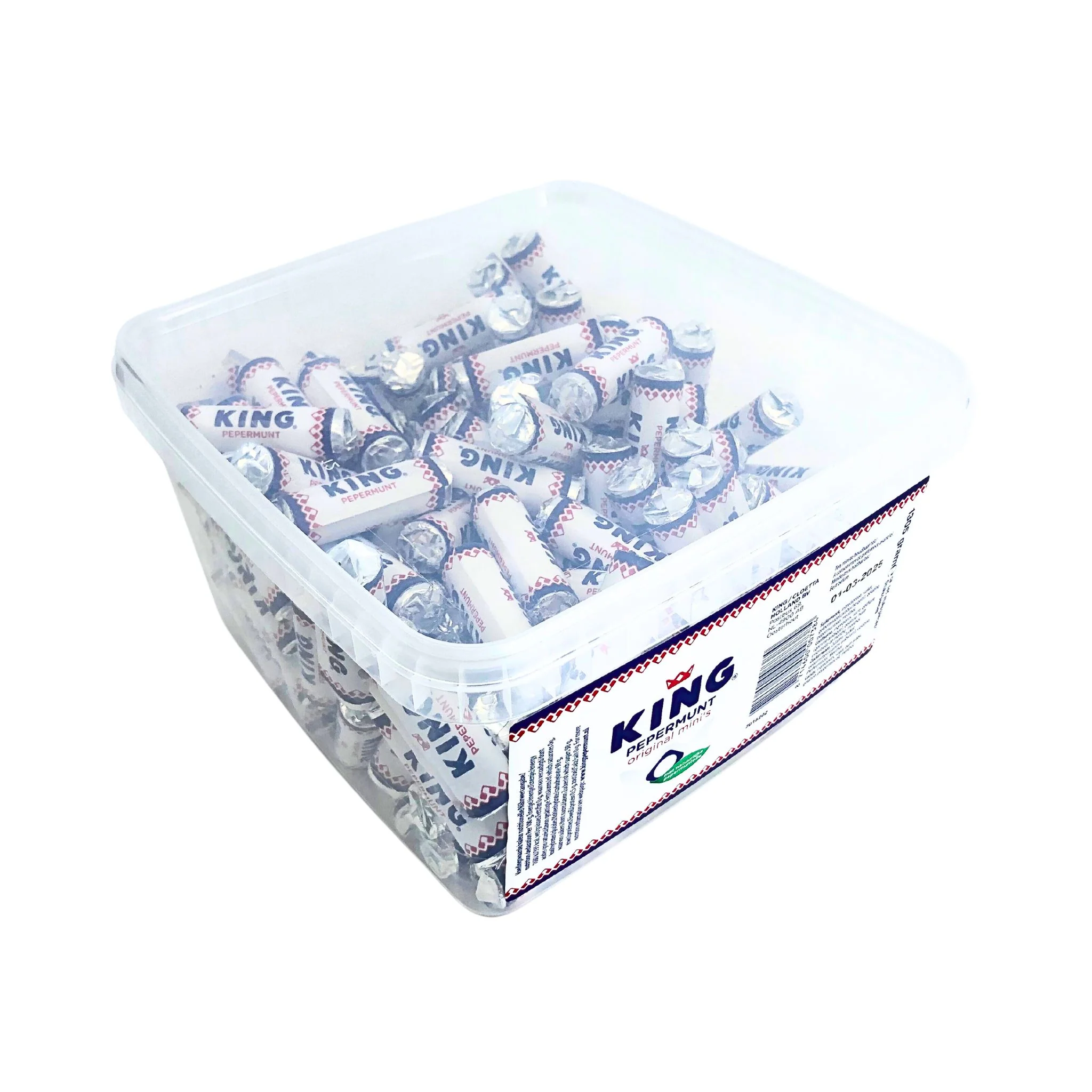King Mini Roll Drum 145 Count Tub - Image 3