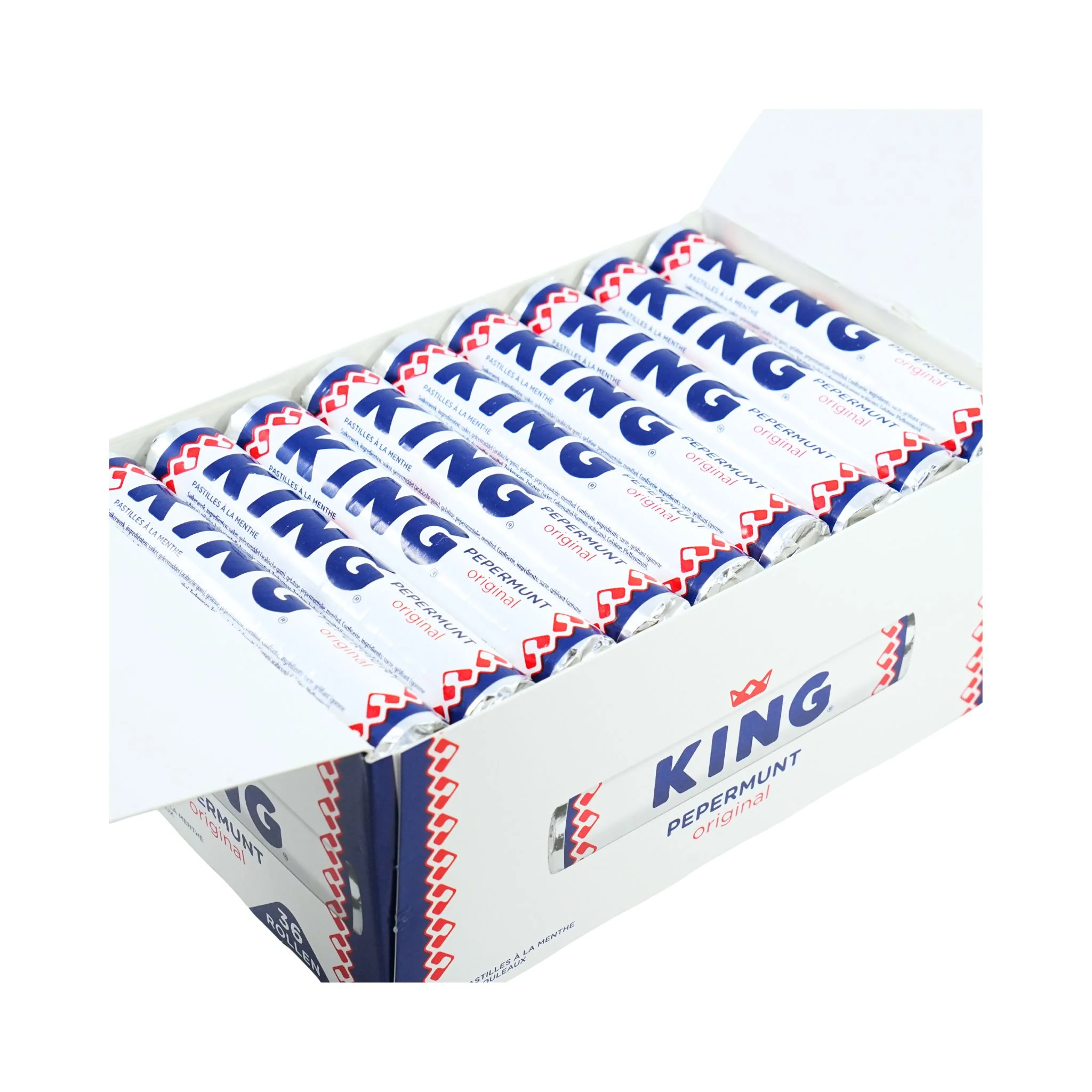 King Peppermint Rolls Box 36 ct - Image 2