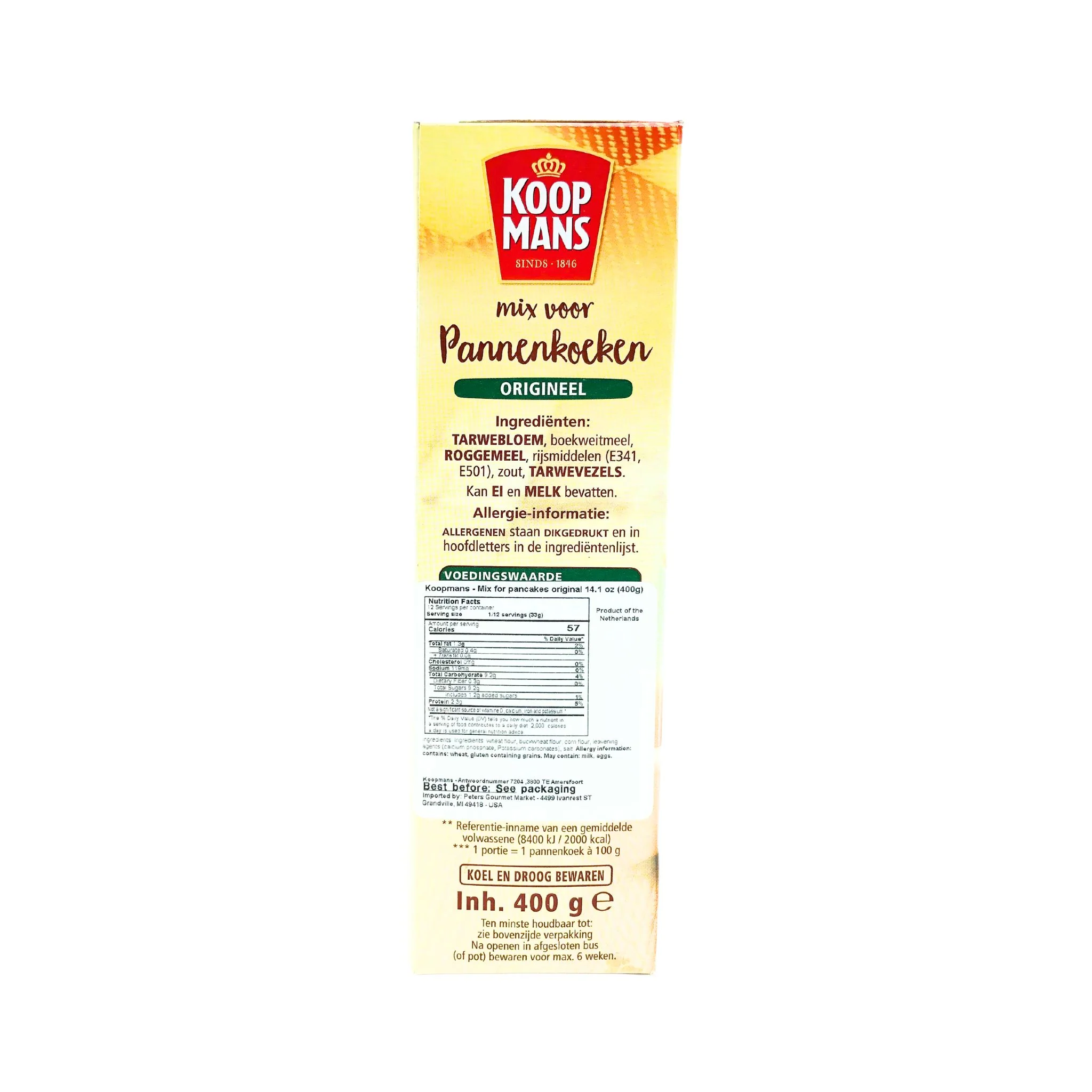Koopmans Regular Pancake Mix 14.1 Oz Box - Image 4