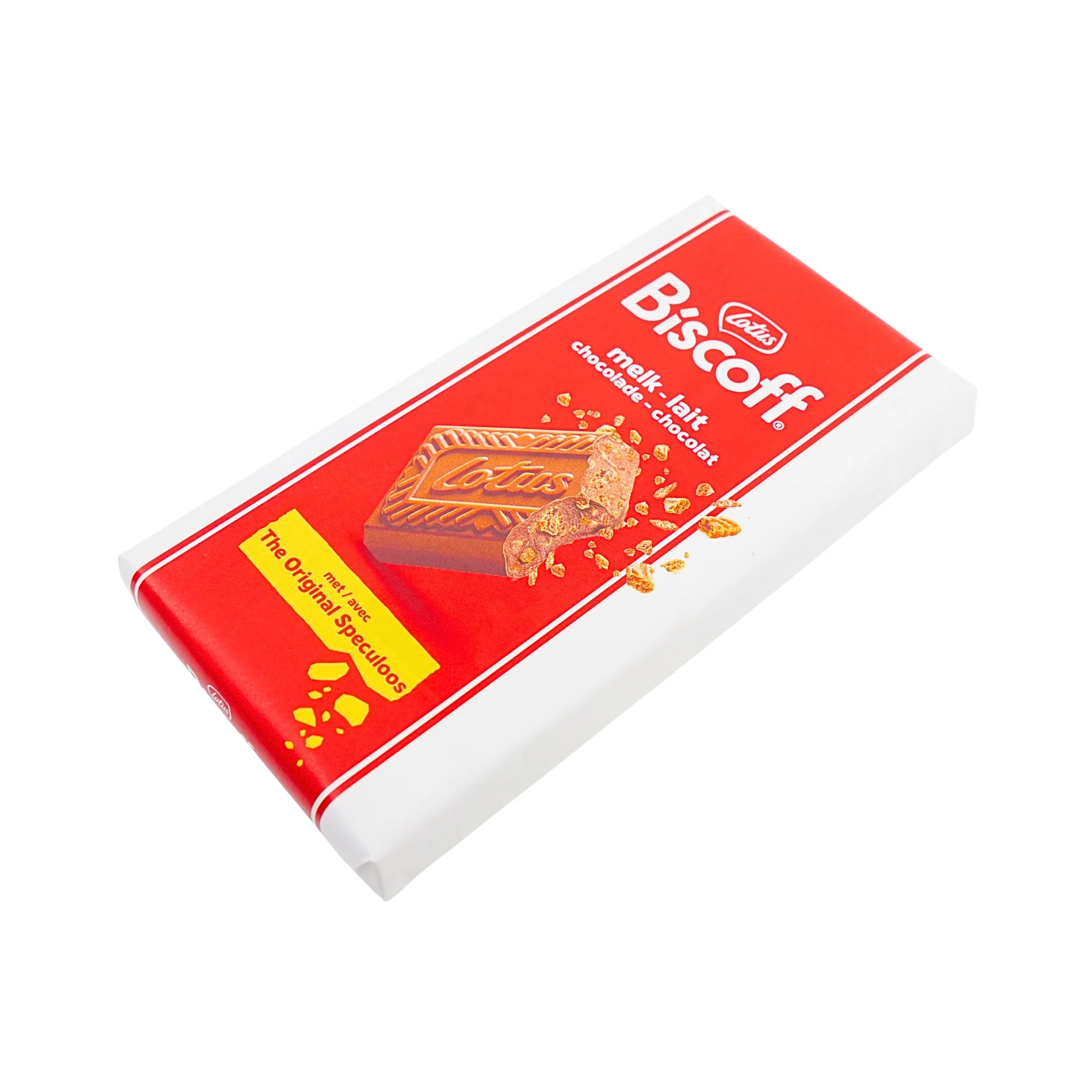 Lotus Biscoff Speculoos Milk Chocolate Bar With Speculoos Pieces  6.3 oz 180 gr - Image 2