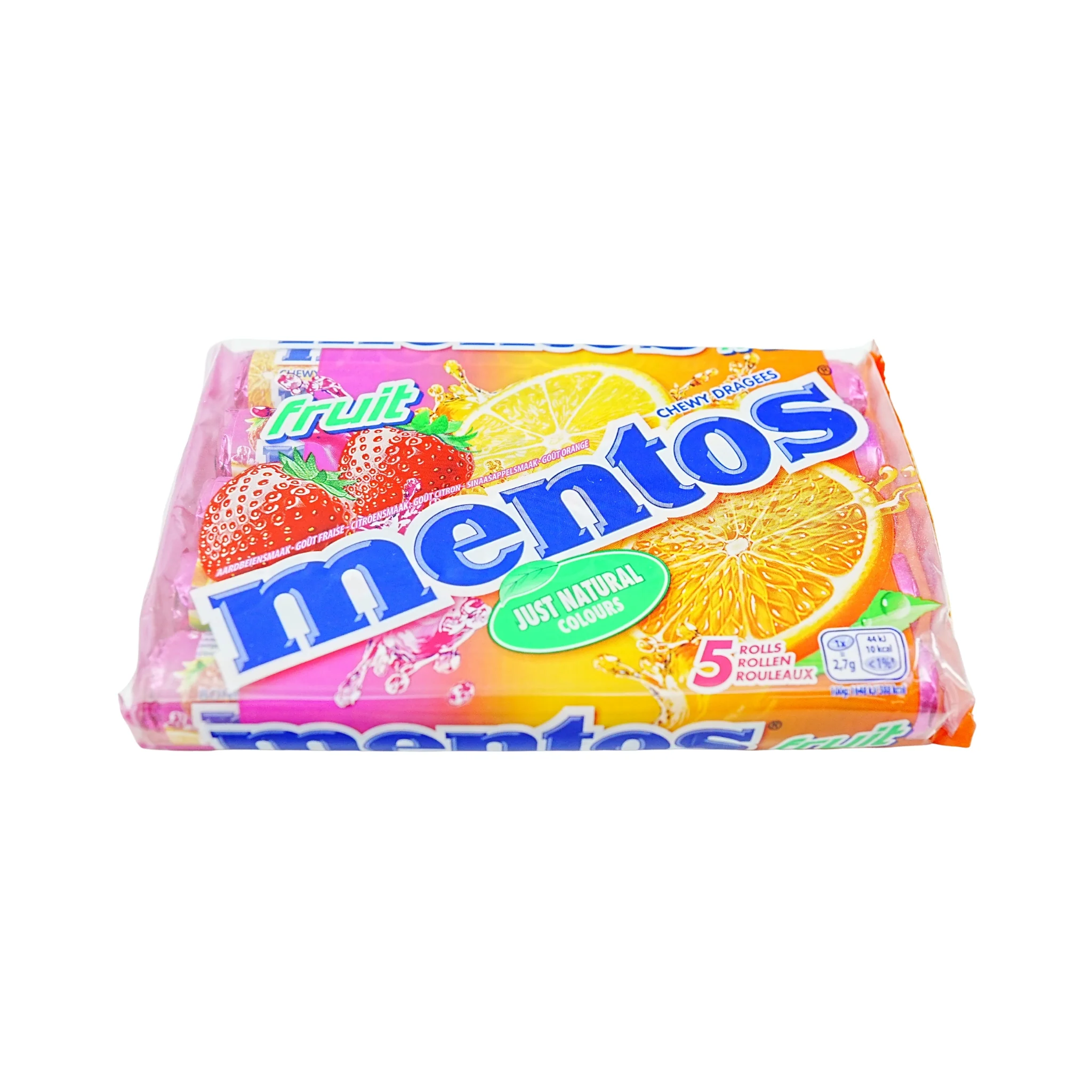 Mentos 5 Pack Mixed Fruit Flavors - Image 3