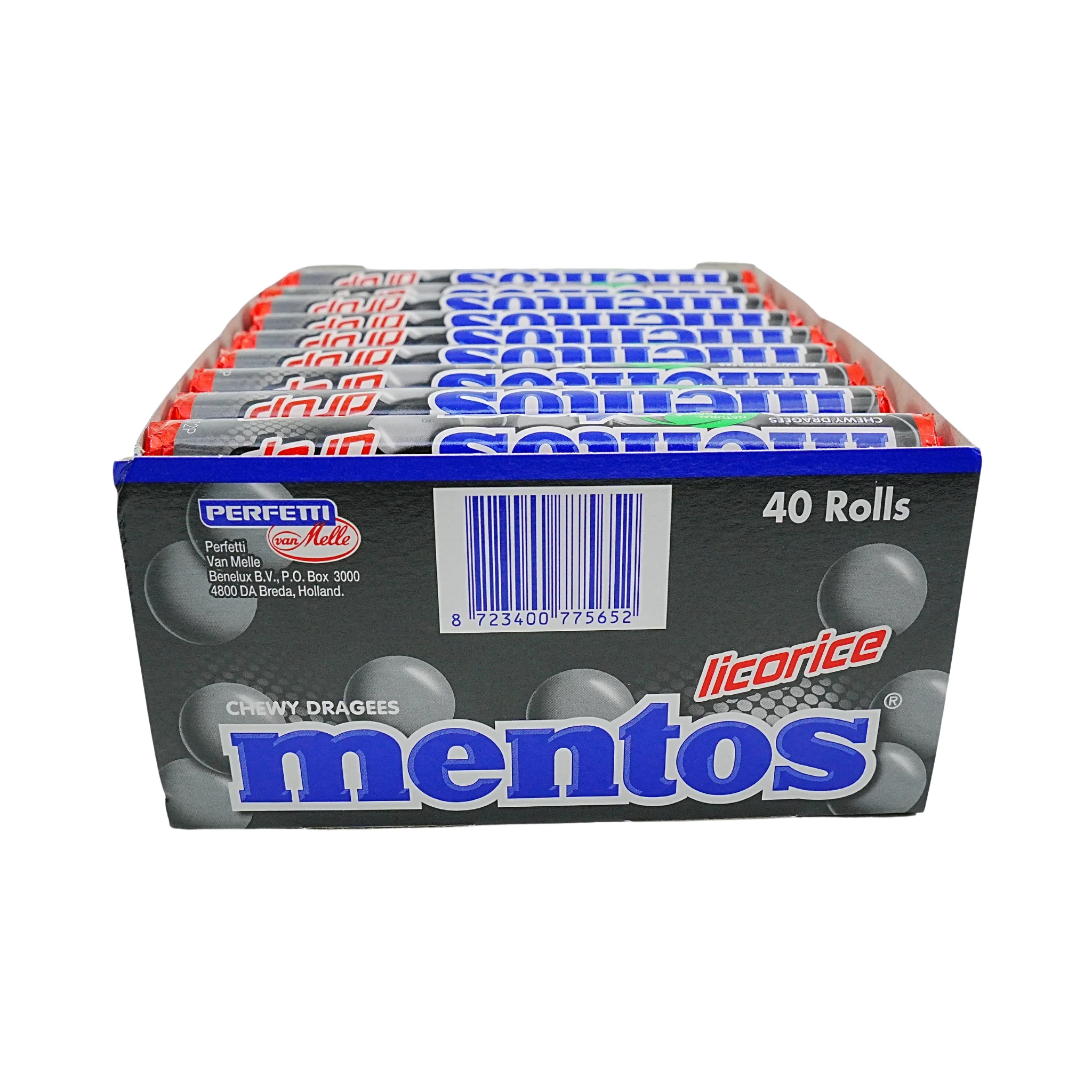 Mentos Licorice 40 ct Box - Image 3