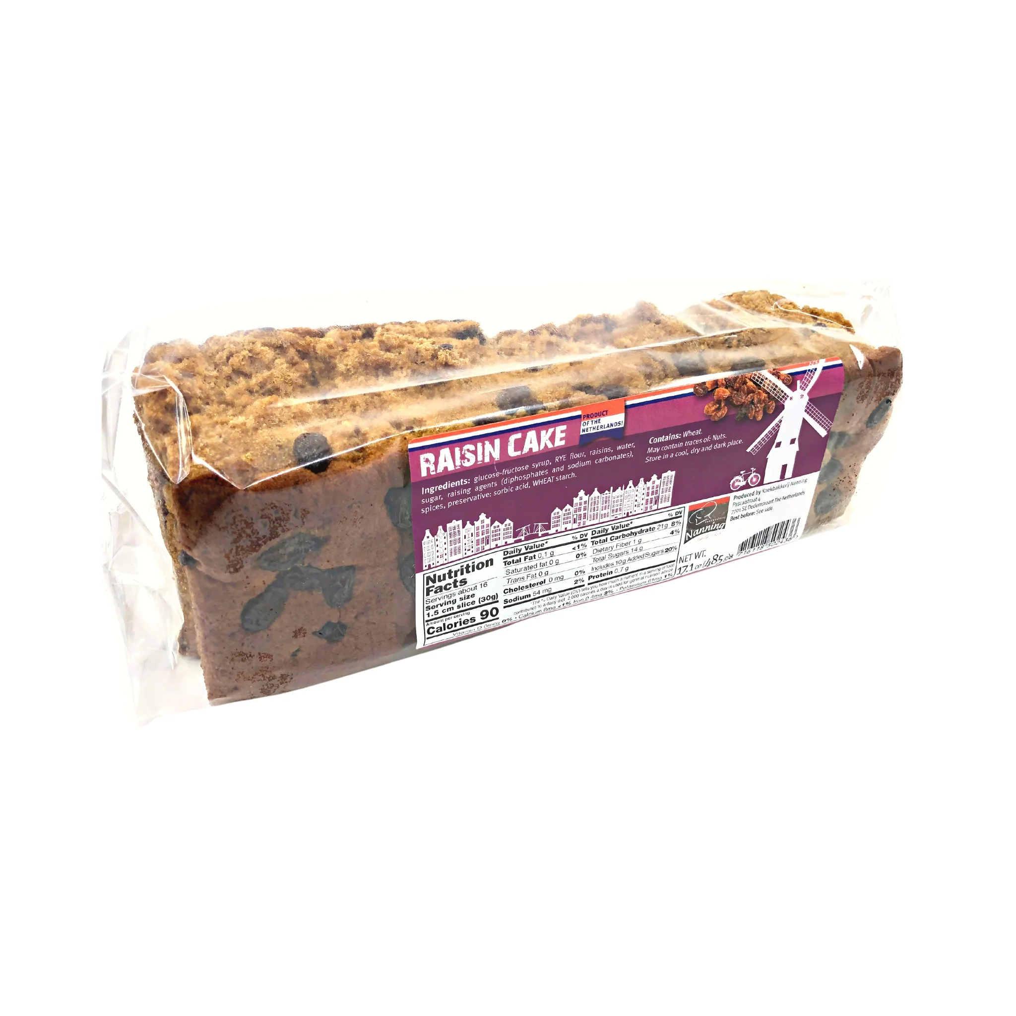 Nanning Raisin Cake 17.1 oz - Image 3