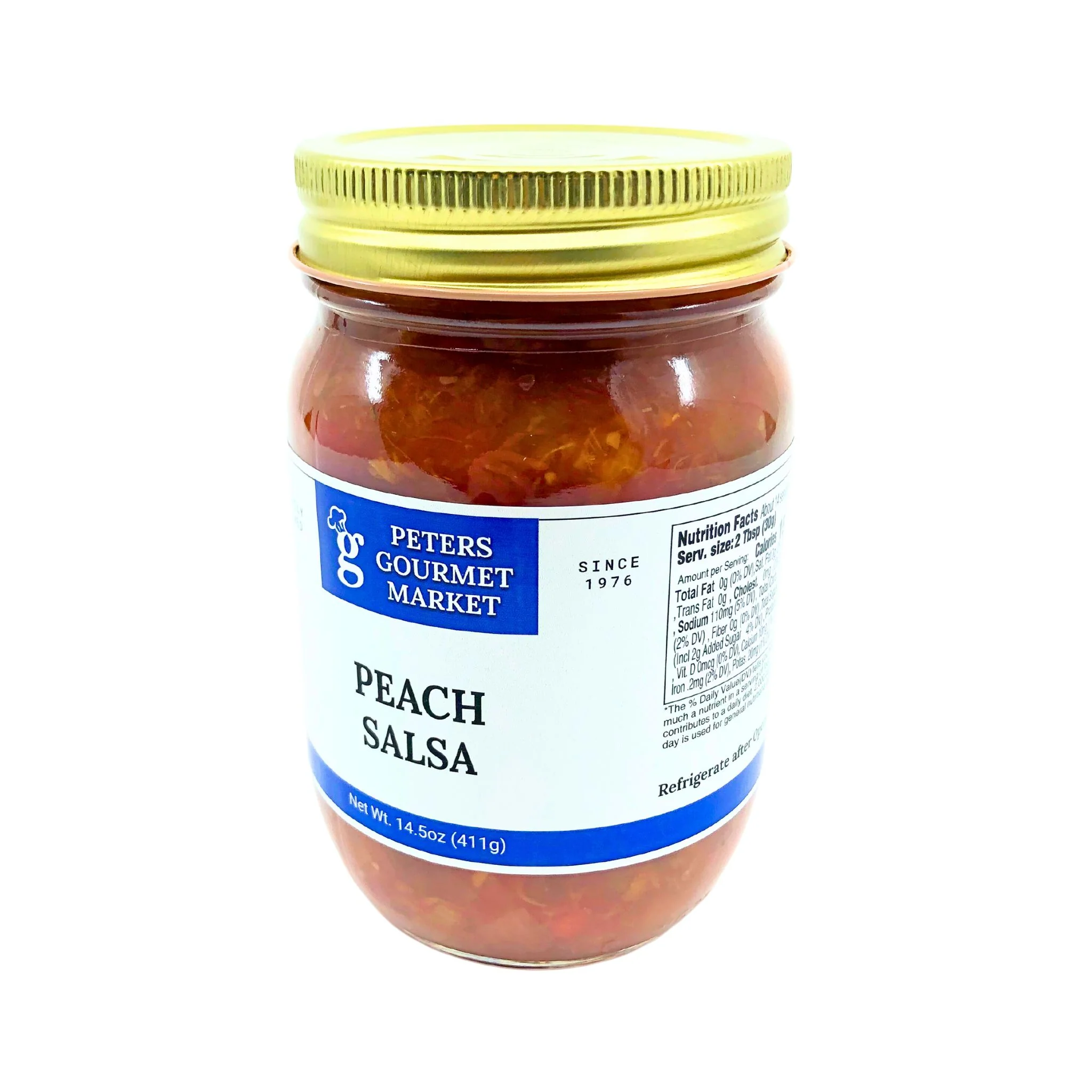 PGM Peach Salsa 14.5oz - Image 2
