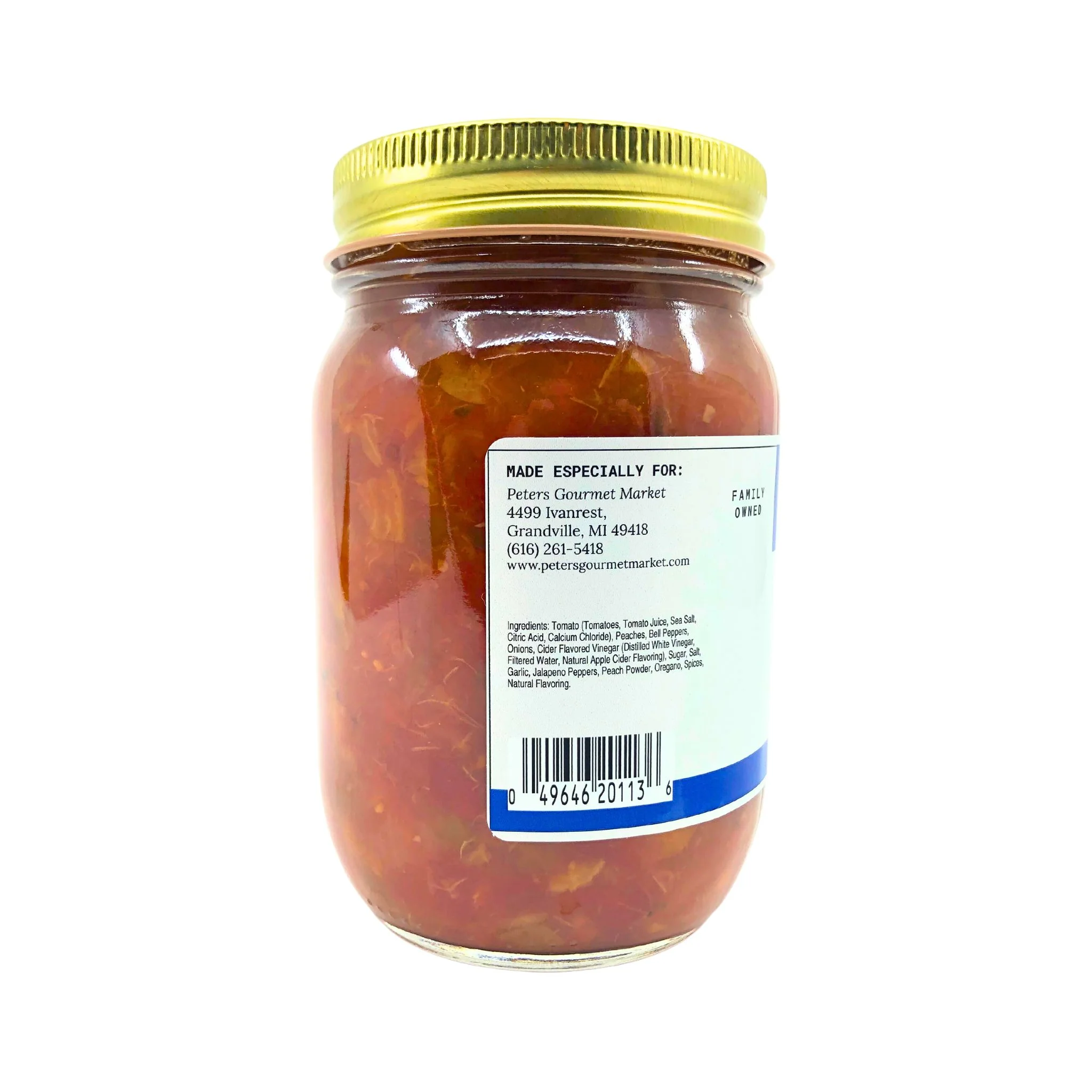 PGM Peach Salsa 14.5oz - Image 3