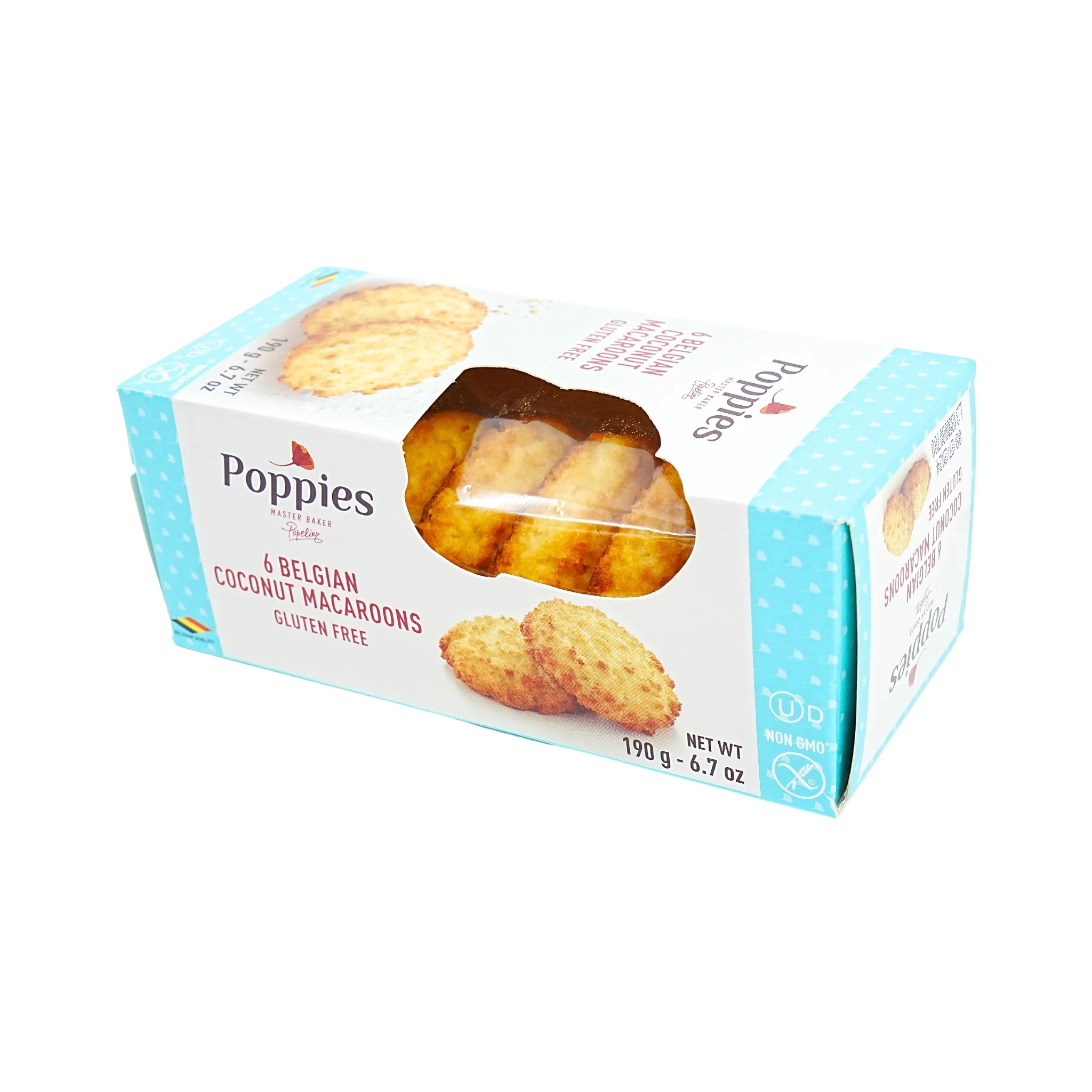 Poppies Coconut Macaroon Cookie 6.7 oz - Image 2