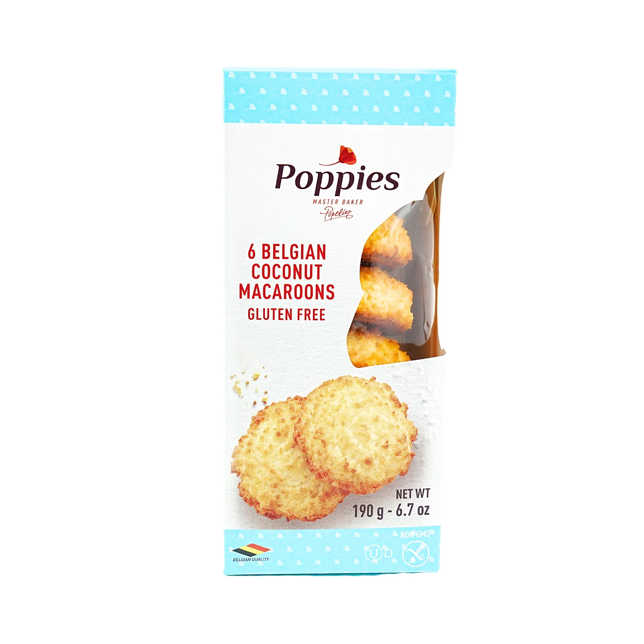 Poppies Coconut Macaroon Cookie 6.7 oz - Image 3